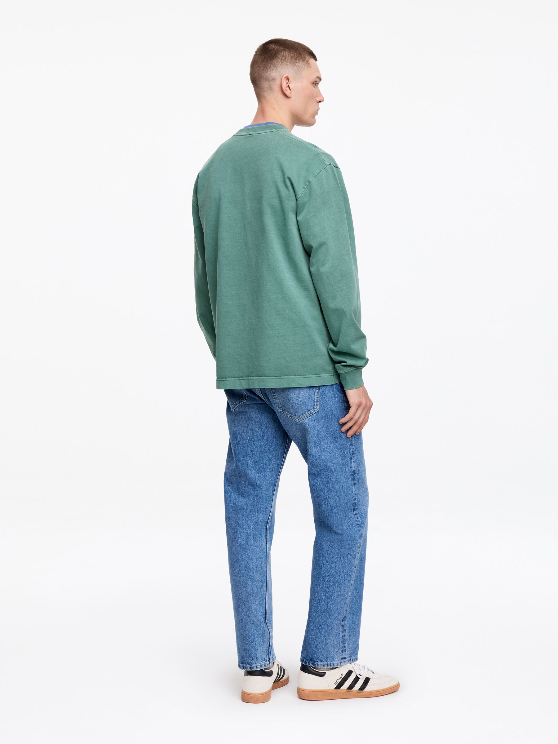 Langarmshirt - Grün - Regular Fit - Men - StillMedia/Lookbook - 3