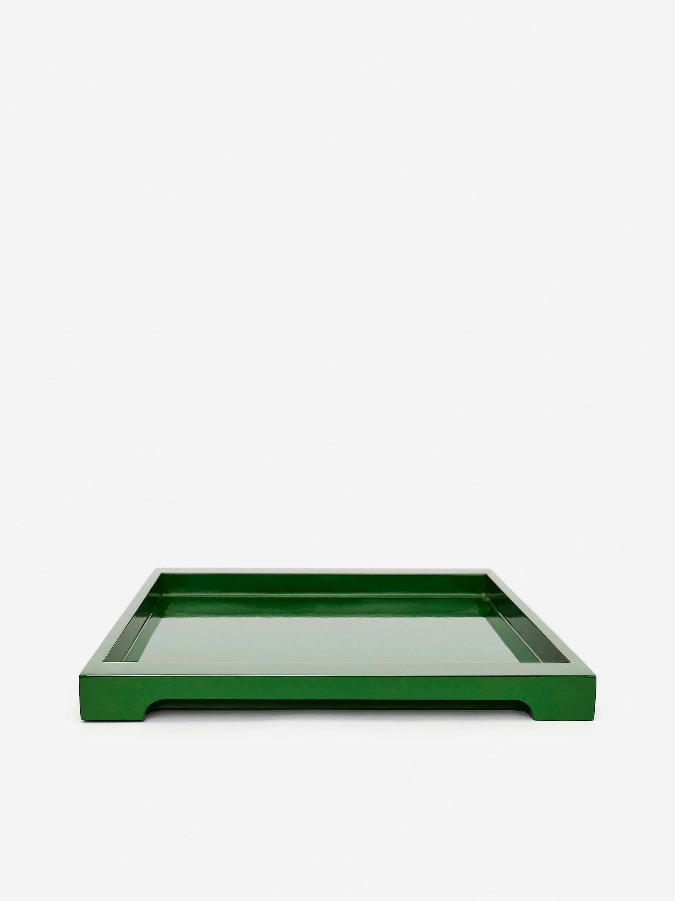 Grotere afbeelding bekijken: Lacquered Tray 47x31 cm - Groen - HOME | H&M BE 2