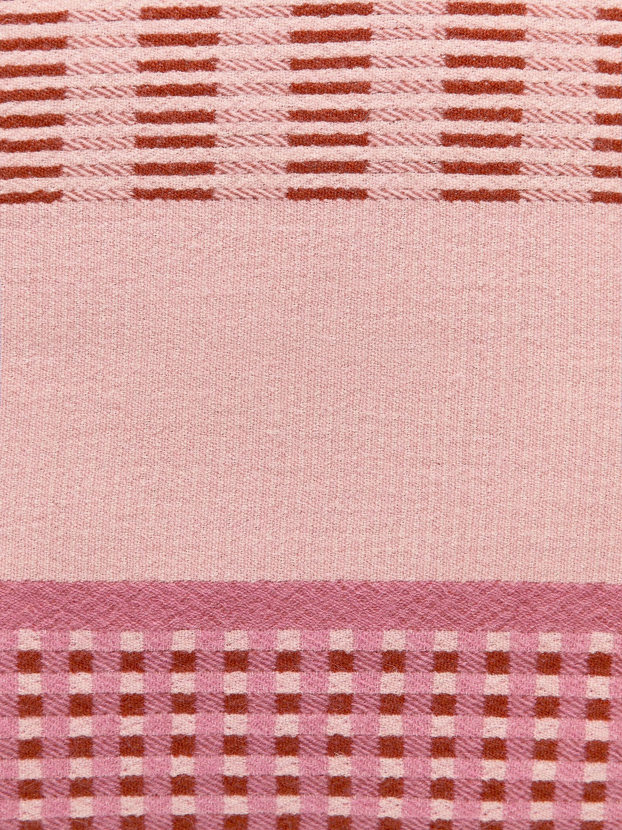 Wool Cushion Cover 50 x 50 cm - Pink/Burgundy - Homeware - StillMedia/DescriptiveDetail - 2