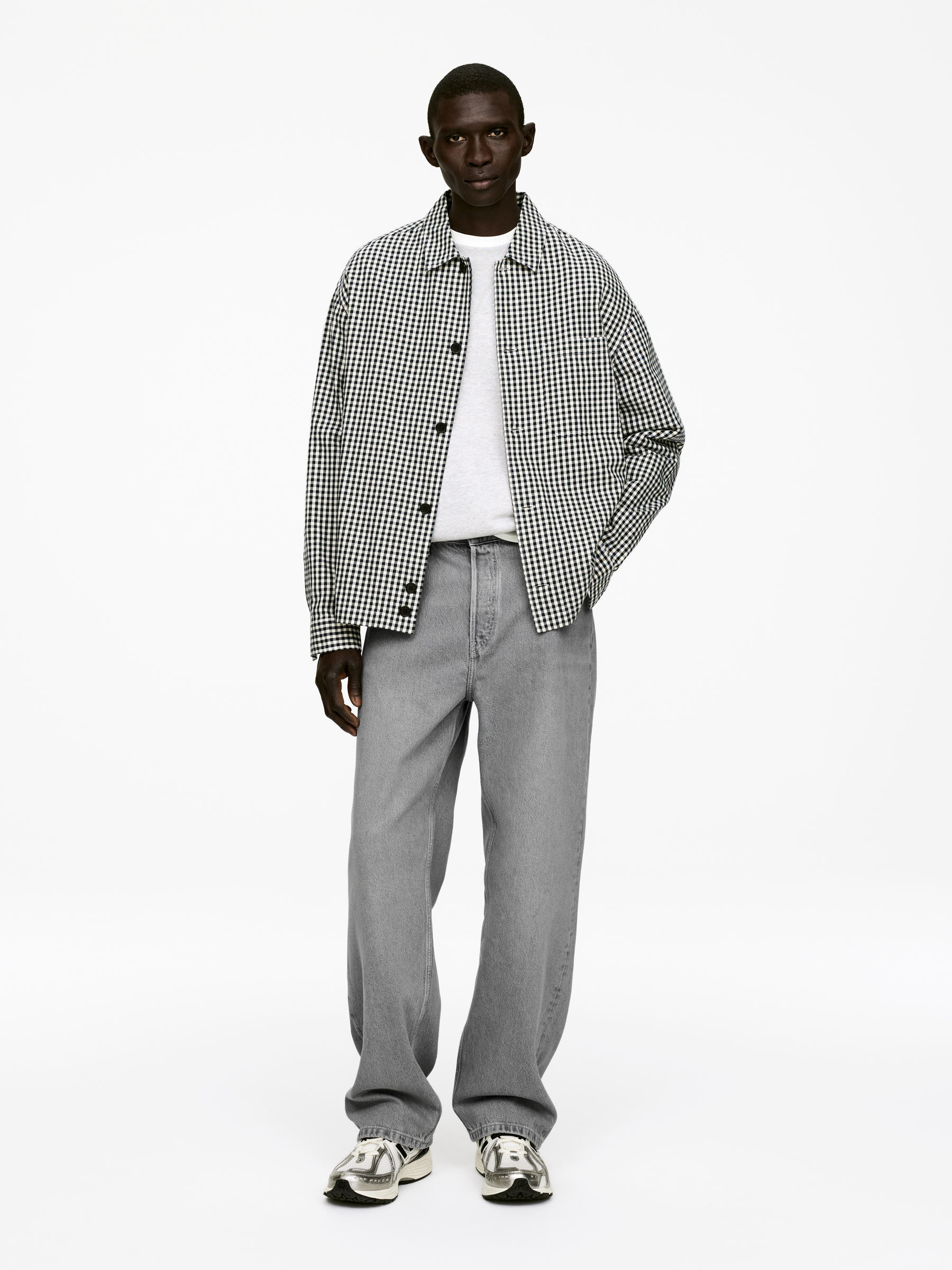 MIST Wide Jeans-#706C6F-16816