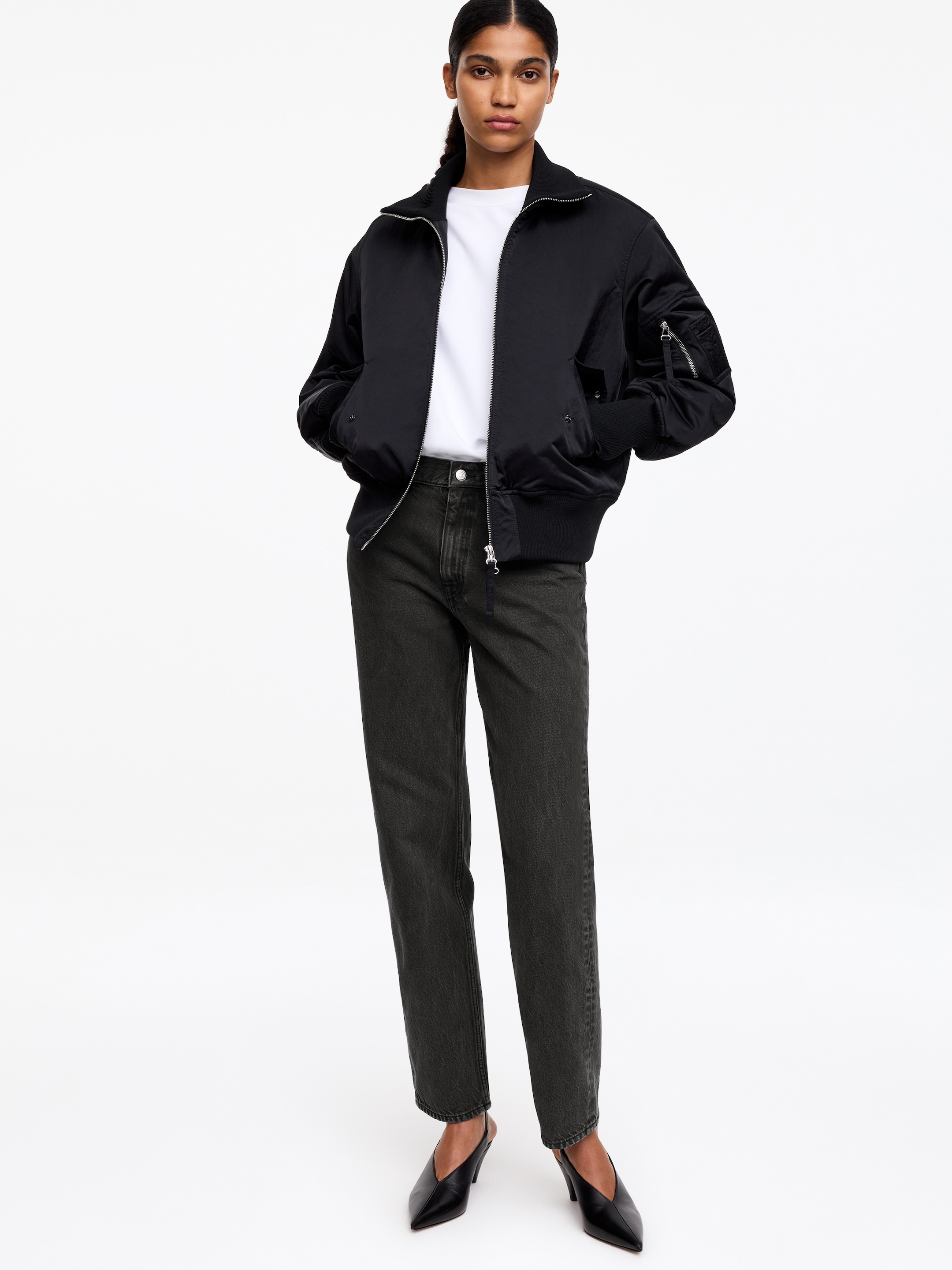 VIOLET Tapered Jeans - Grey - Regular fit - Women - StillMedia/Lookbook - 6
