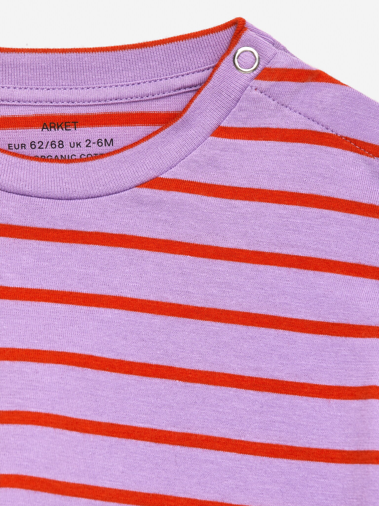 Top à manches longues - Mauve/Rouge/Bleu vif/Écru/Blanc/Vert - 3