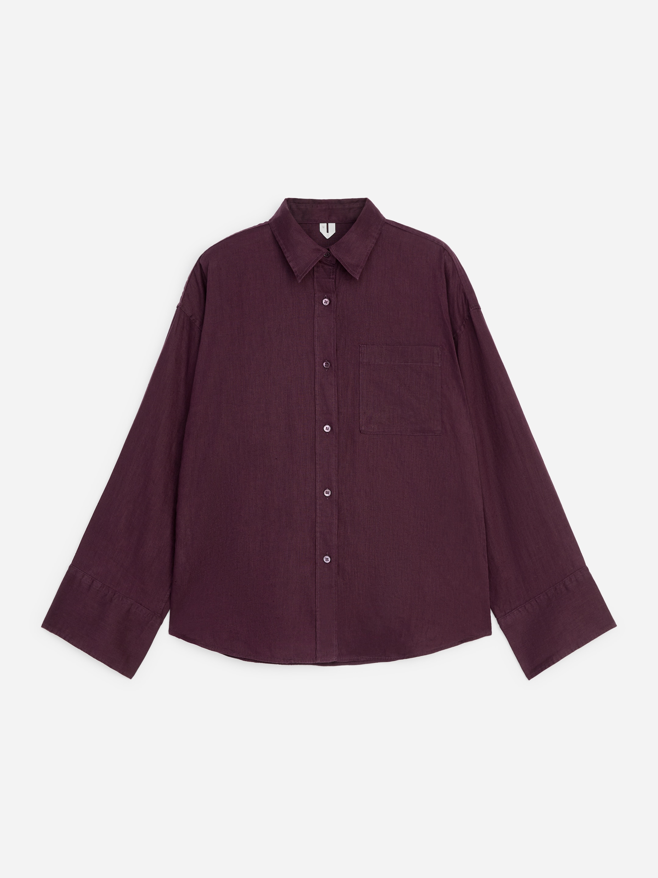 Leinenhemd - Dunkellila - Regular Fit - Damen - StillMedia/DescriptiveStillLife - 7