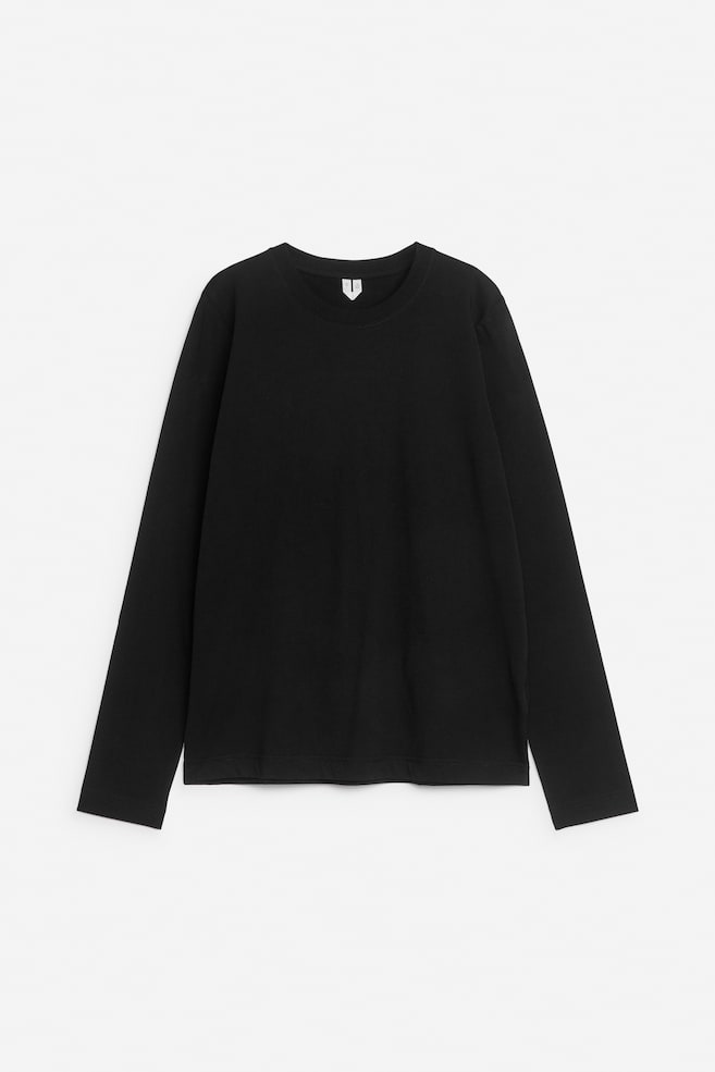 Signature Long-Sleeve T-Shirt - Black/Grey/White/Brown/White/Green/Bright Blue/White - 1