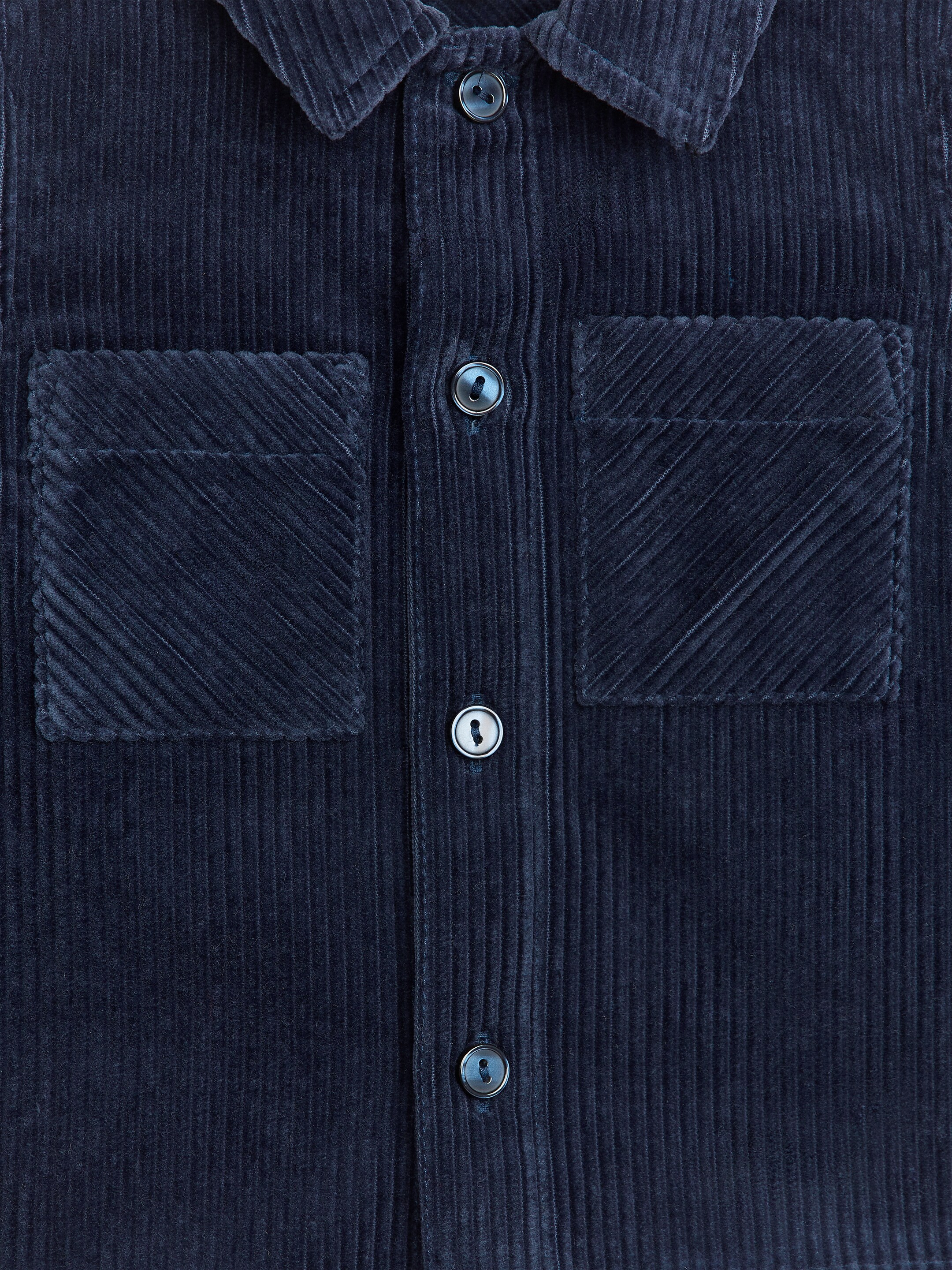 Ingrandisci l'immagine: Corduroy Overshirt - Dark Blue - BAMBINO | H&M CH 3