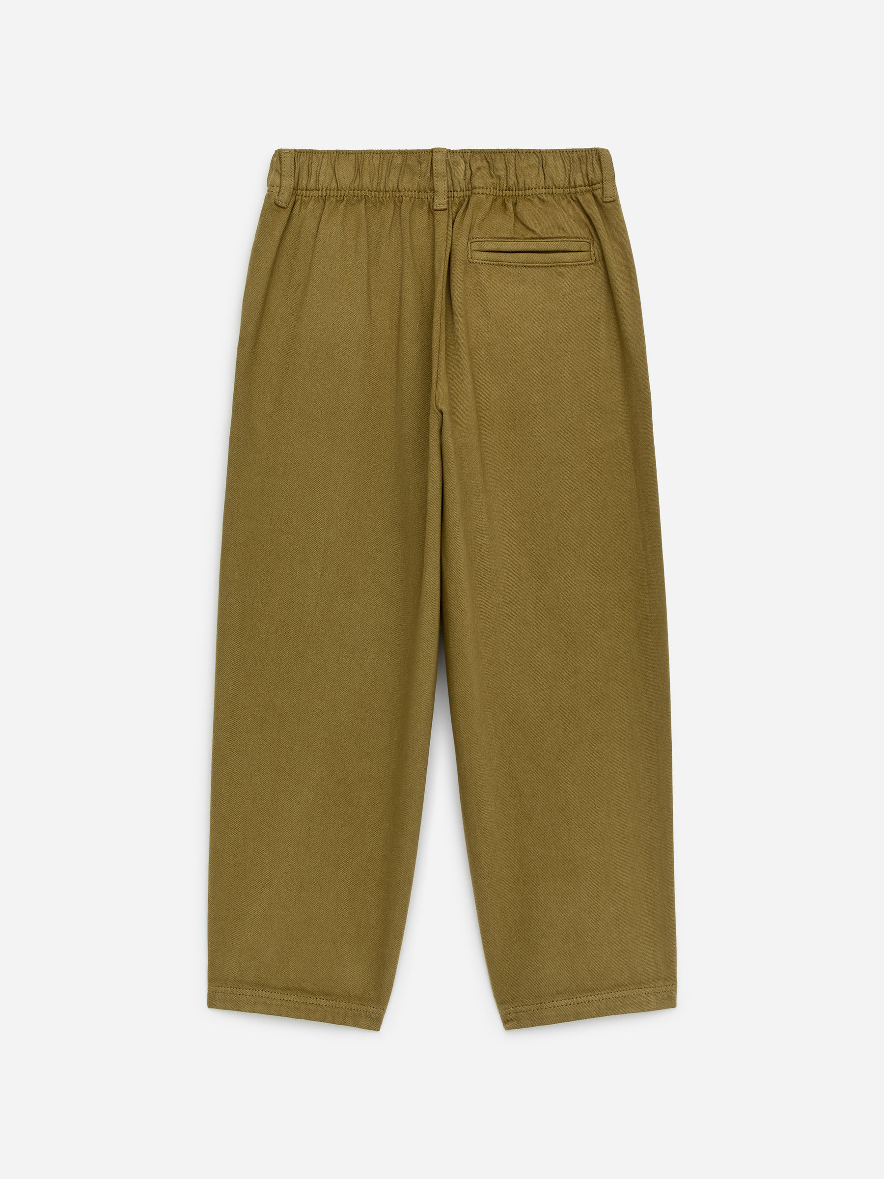 Relaxed Chino Trousers - Khaki Green - Relaxed fit - Children - StillMedia/DescriptiveStillLife - 1