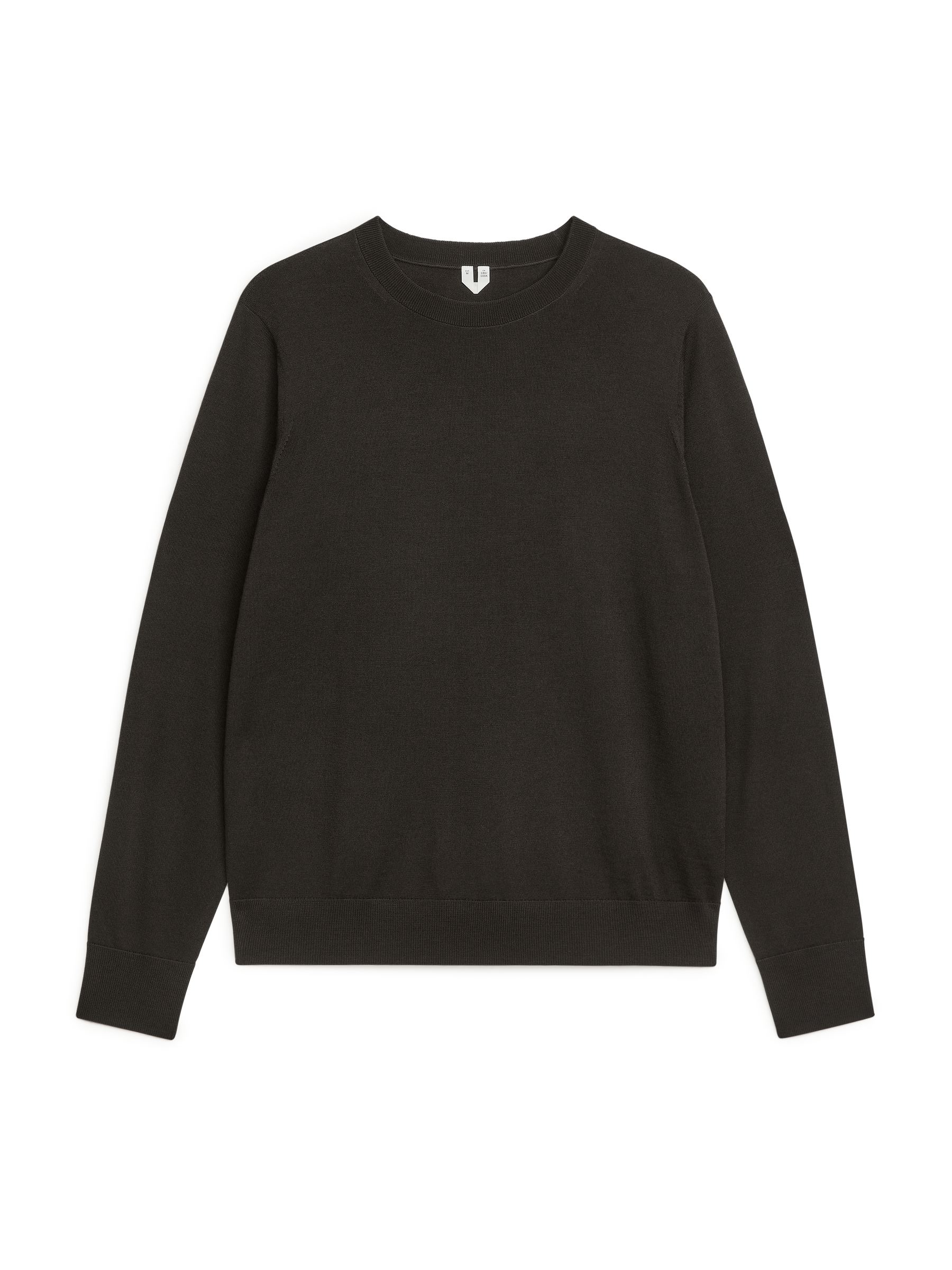 Feinstrickpullover aus Merinowolle - Dunkelbraun - Regular Fit - Herren - StillMedia/DescriptiveStillLife - 1