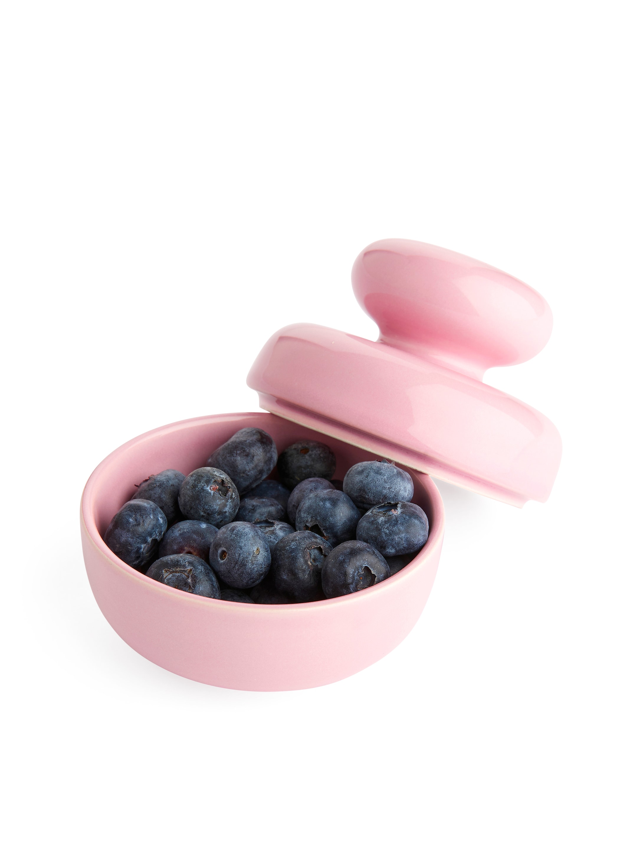 Größeres Bild ansehen: Behälter aus Steingut, 10 cm - Hellrosa - Home All | H&M DE 2