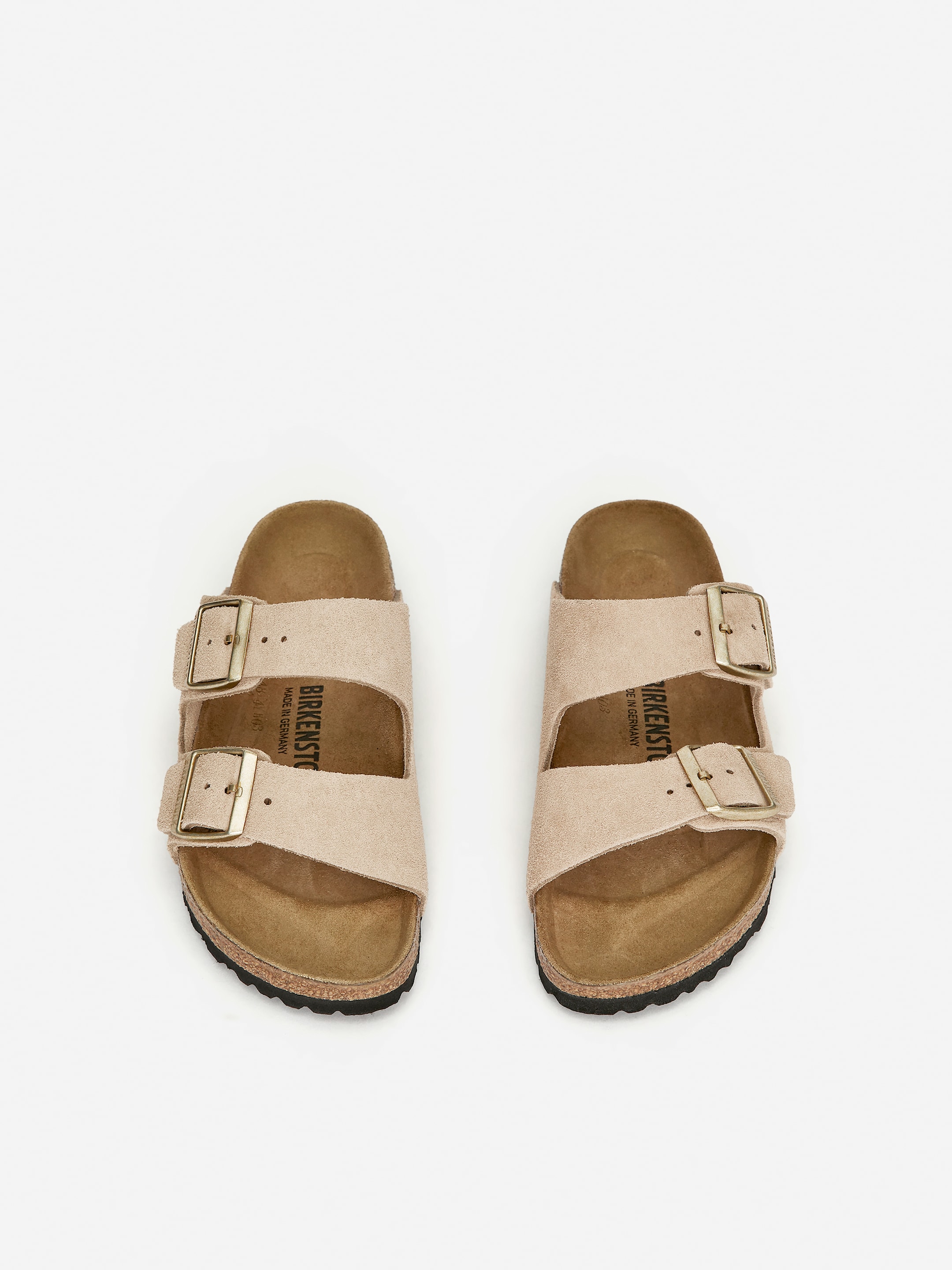 Birkenstock Arizona Suede Sandals - Light Mole - Women - StillMedia/DescriptiveStillLife - 1
