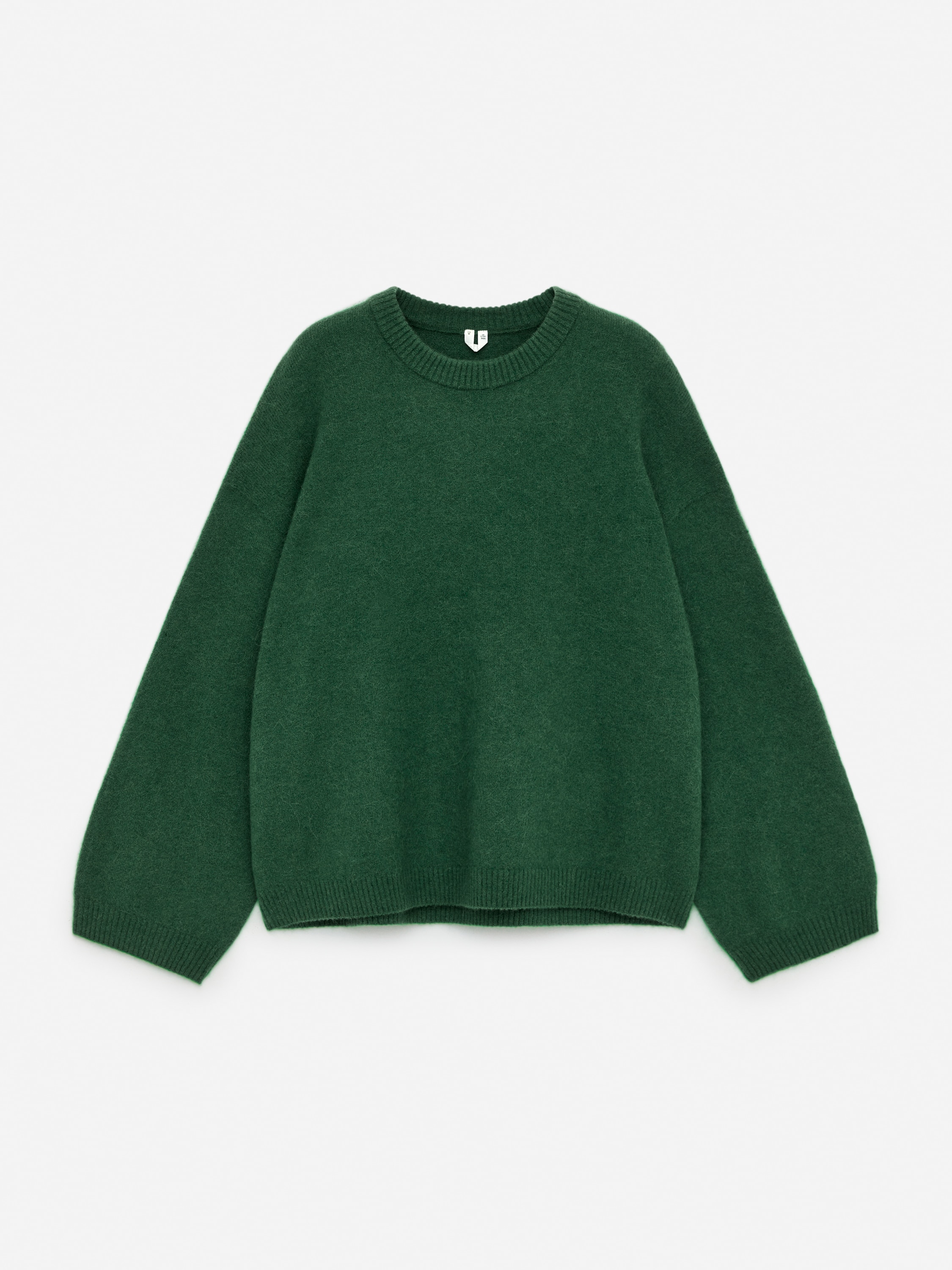 Pull en mélange de laine et d'alpaga - Vert/Noir/Bordeaux foncé/Marron foncé/Blanc cassé/Violet/Rose poudré/Beige/Rouge/Rouge-orangé
