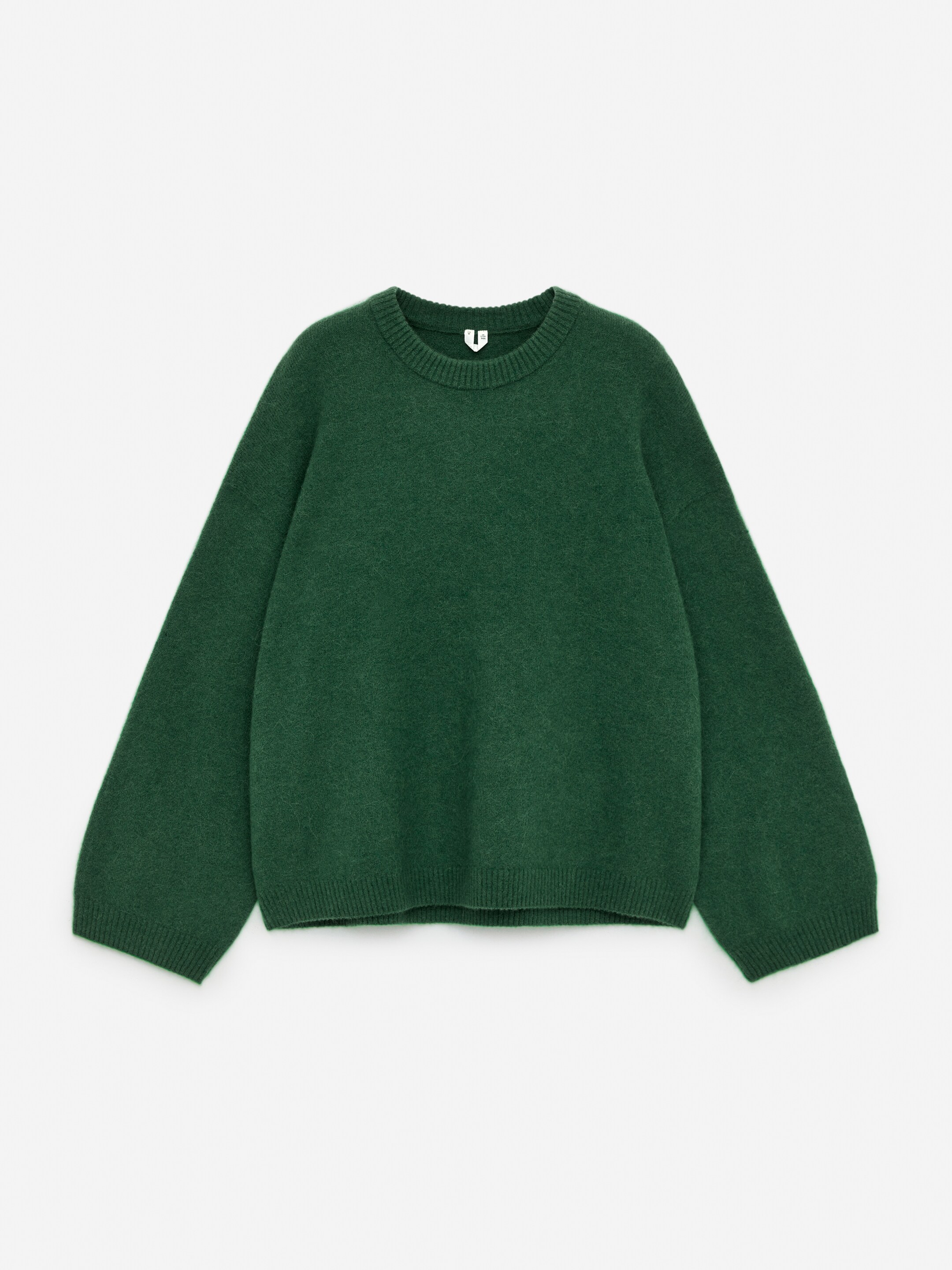 Agrandir l'image: Pull en mélange de laine et d'alpaga - Vert - FEMME | H&M FR 5