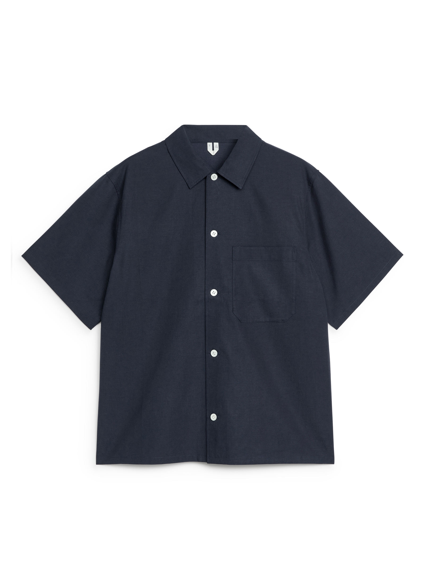 Lyocell-Blend Shirt-#40424E-6841