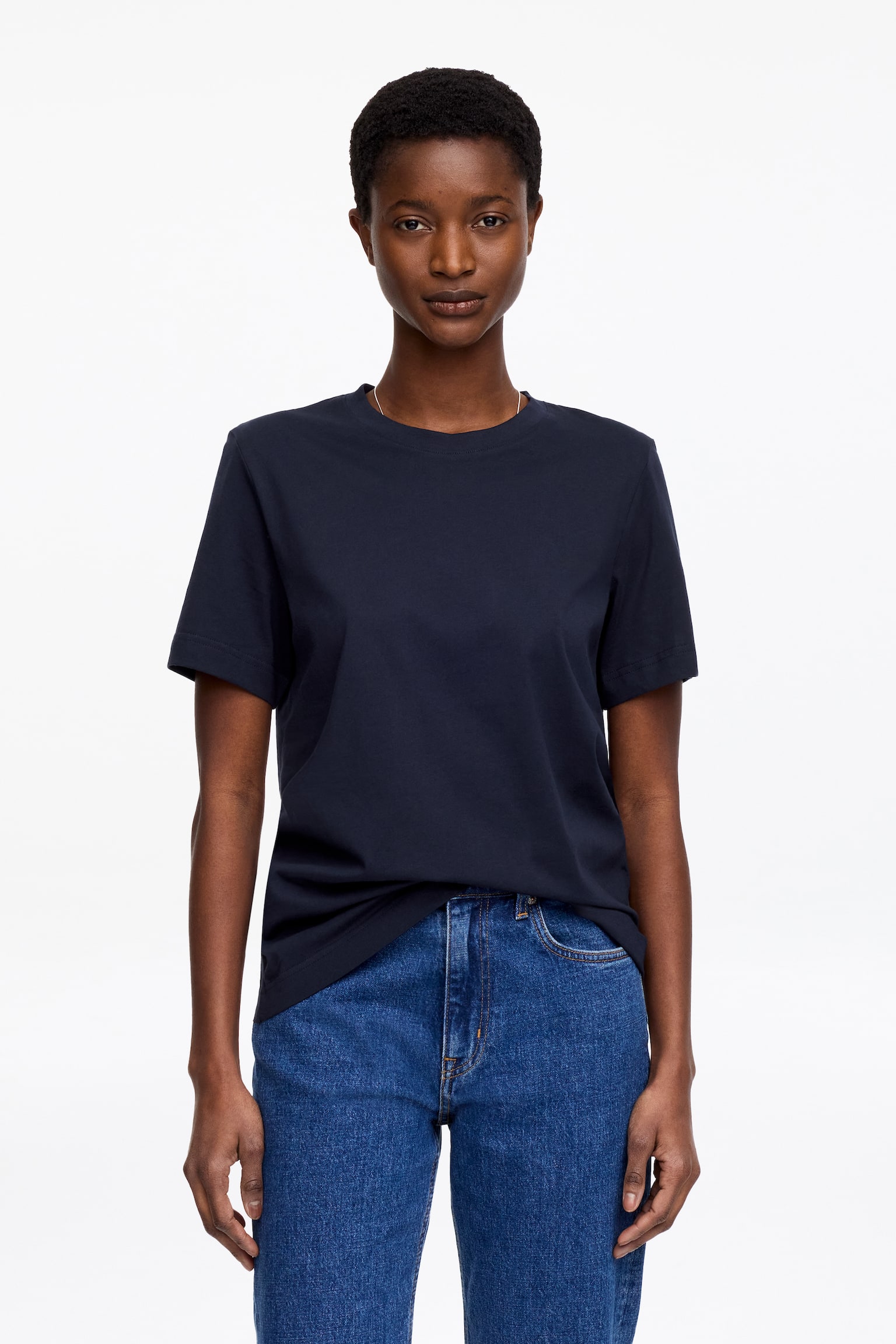 LILY T-shirt - Mörkblå/Vit/Röd/Grå/Melange/Blå/vit/Rosa/lila/Vit/mörkblå/Svart/Röd/vit/Rosa - 1