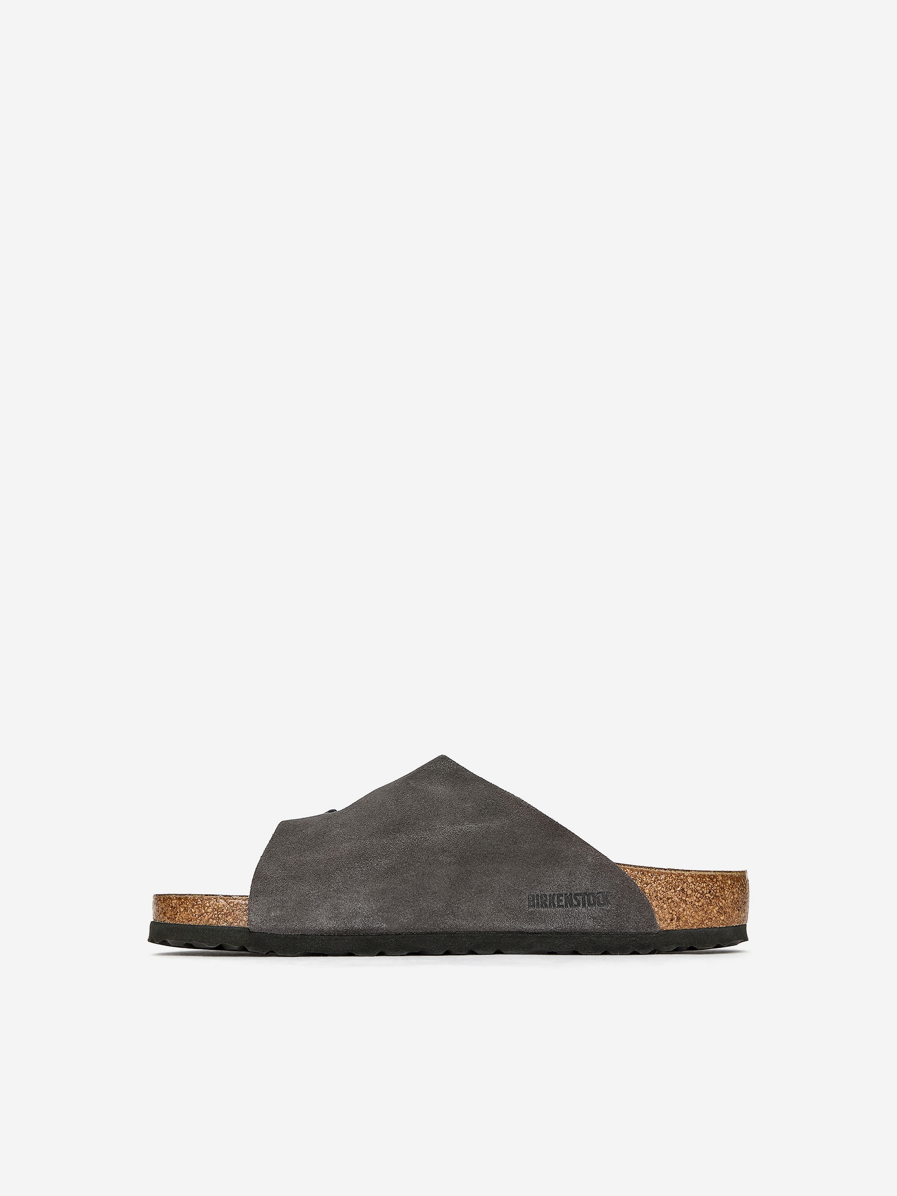 Birkenstock Zürich Suede Sandals - Grey - Men - StillMedia/DescriptiveStillLife - 4