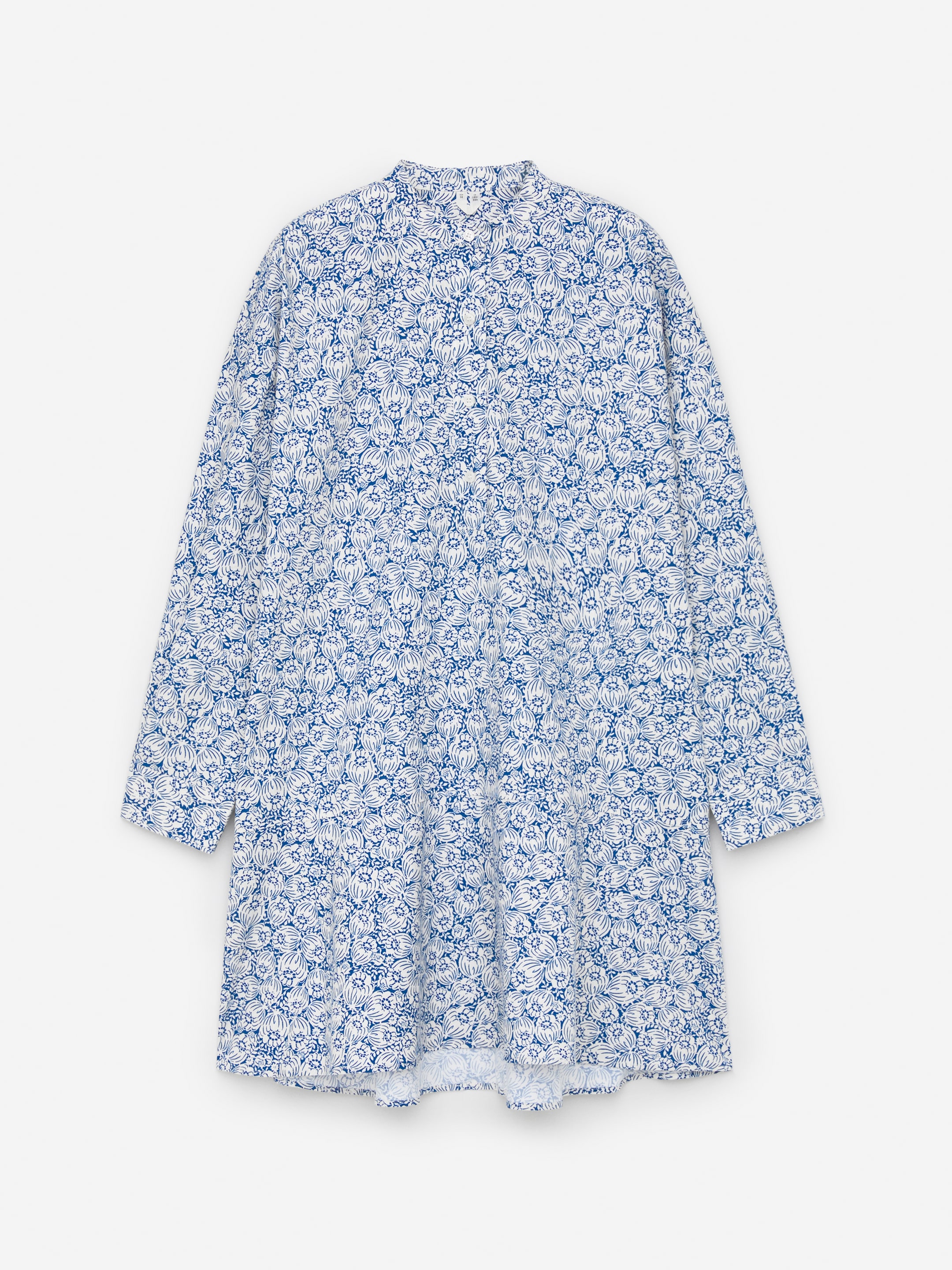 Baumwollkleid mit Print - Blau/Weiß - Regular Fit - Damen - StillMedia/DescriptiveStillLife - 2