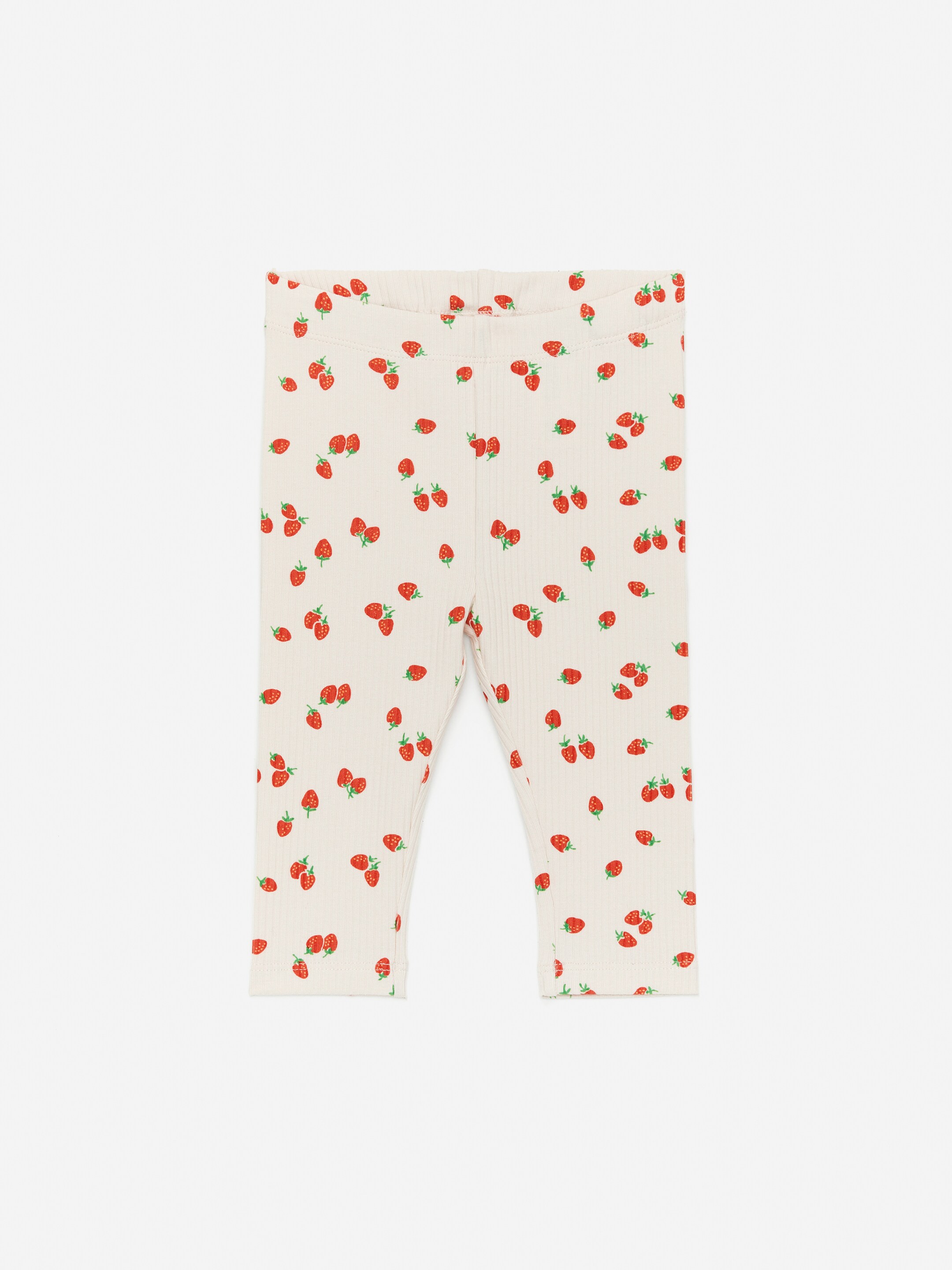 Grotere afbeelding bekijken: Ribbed Leggings - White - KINDEREN | H&M BE 1