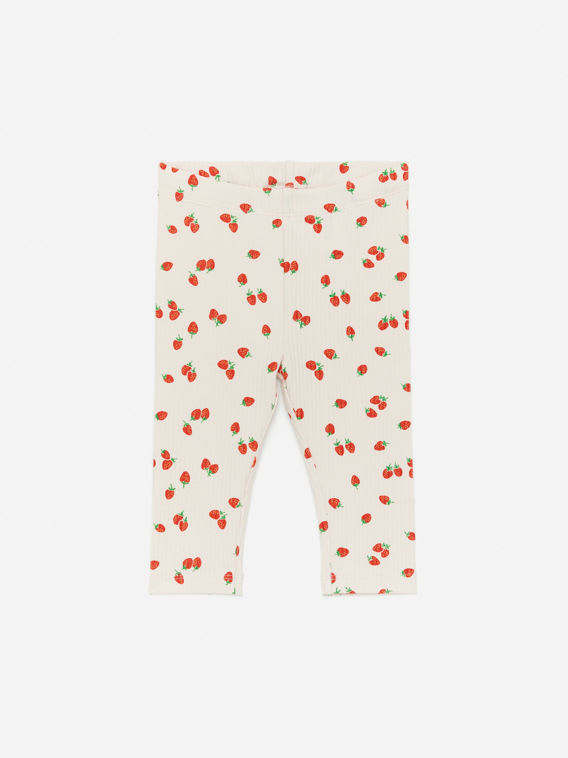 Gerippte Leggings - Weiß - Slim Fit - Children - StillMedia/DescriptiveStillLife - 2