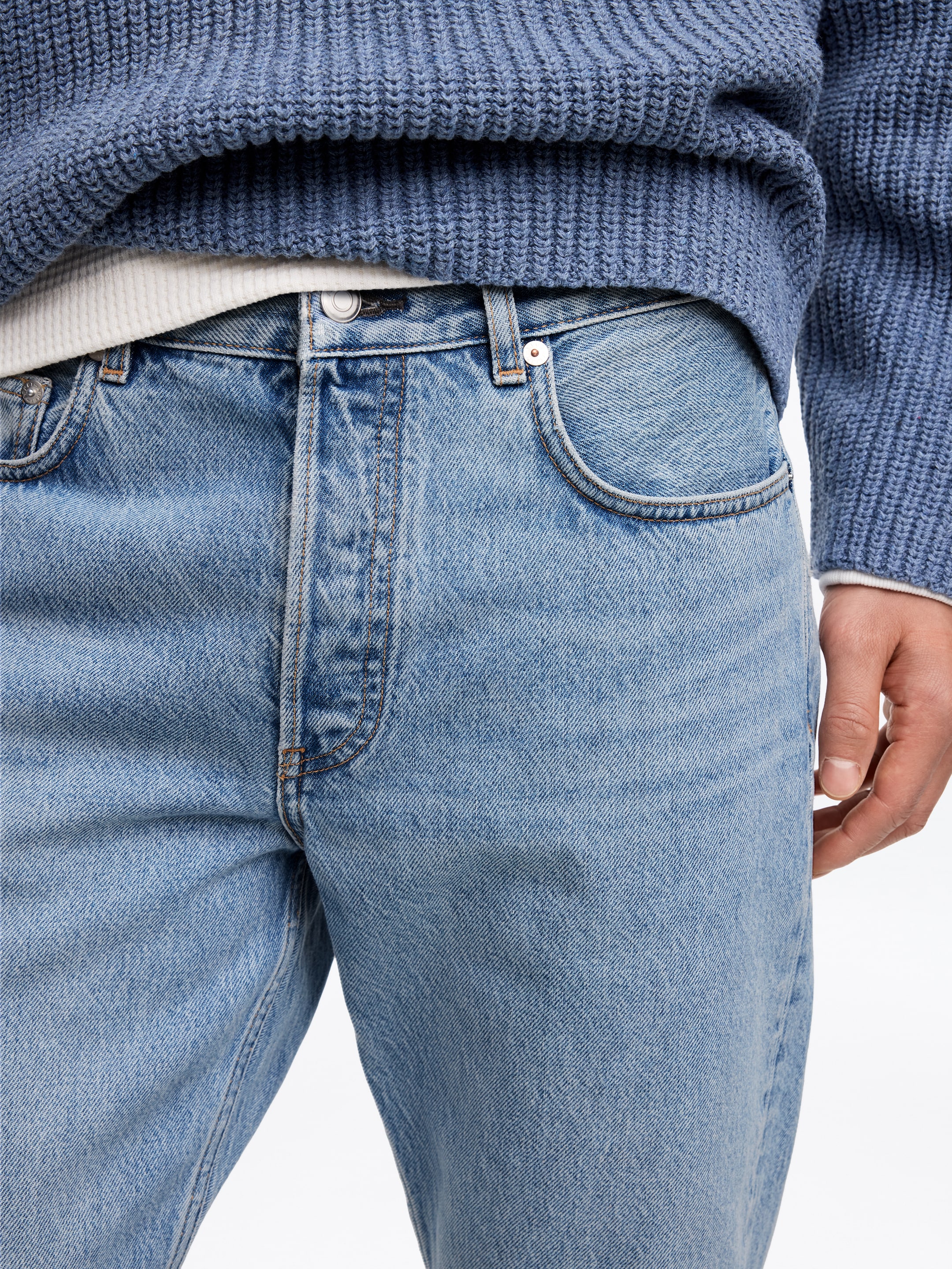 OCEAN Loose Straight Jeans - Blau - Loose Fit - Herren - StillMedia/Lookbook - 17