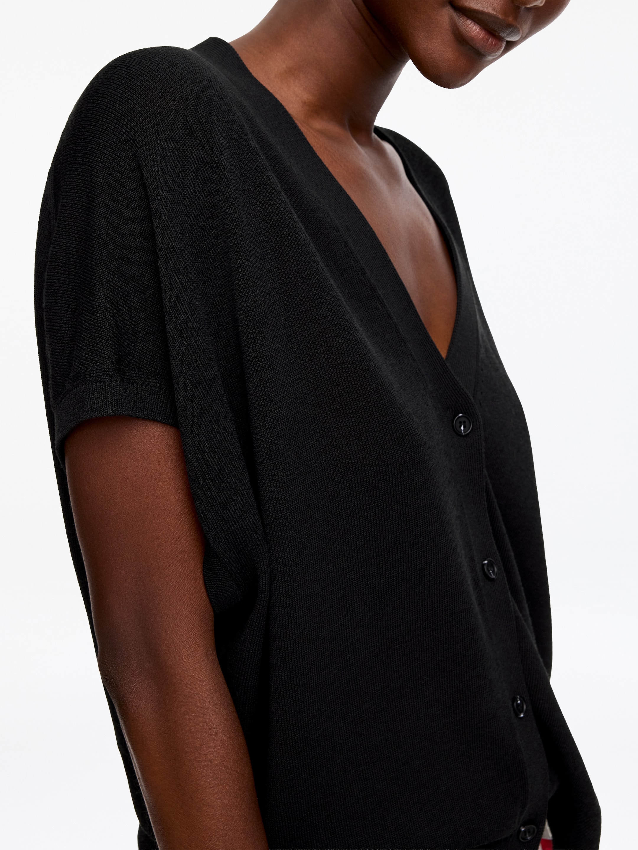 Knitted Vest - Black - Regular fit - Women - StillMedia/Lookbook - 4