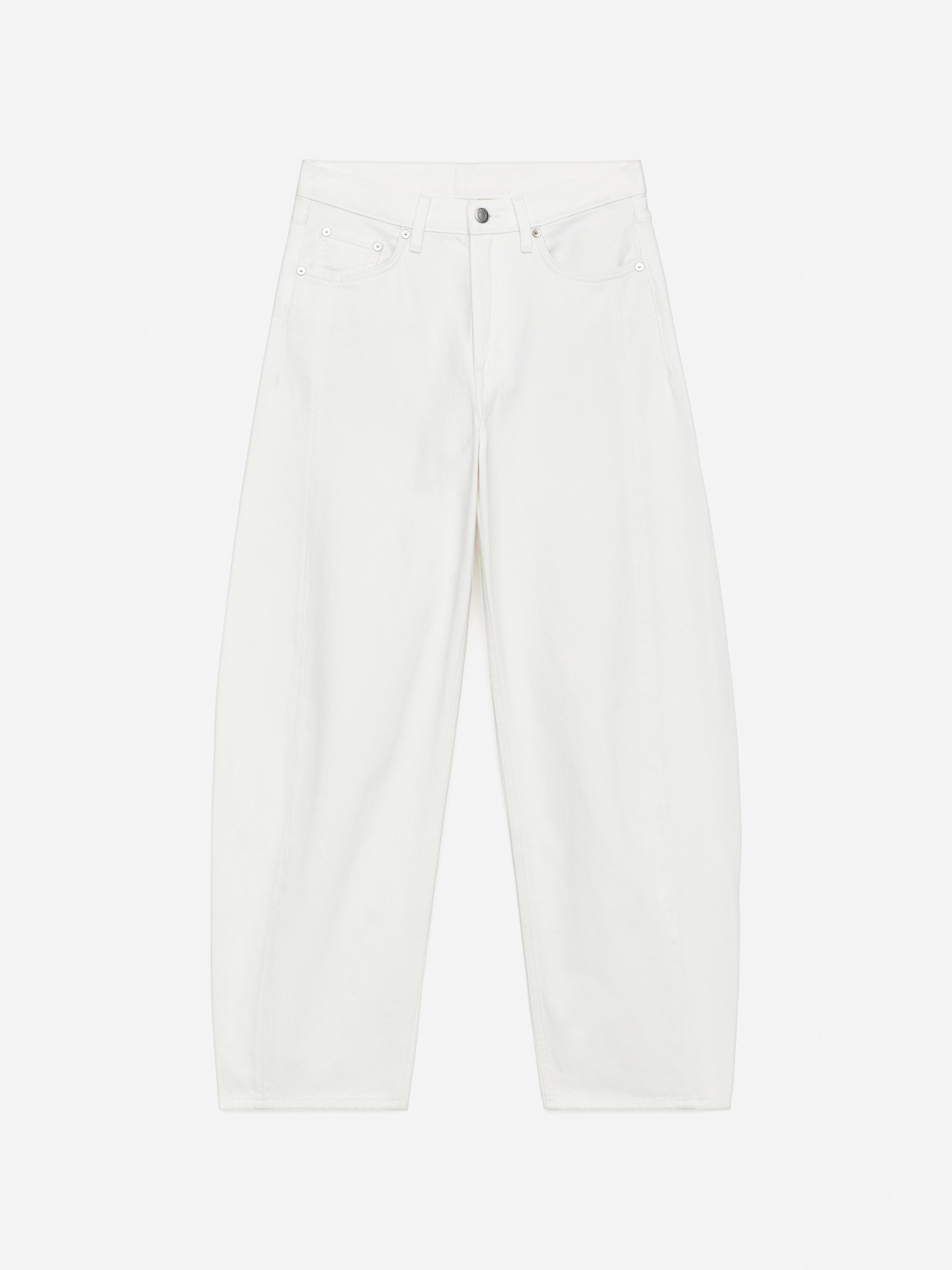 Grösseres Bild ansehen: BLOOM Barrel Jeans - Weiß - DAMEN | H&M CH 5