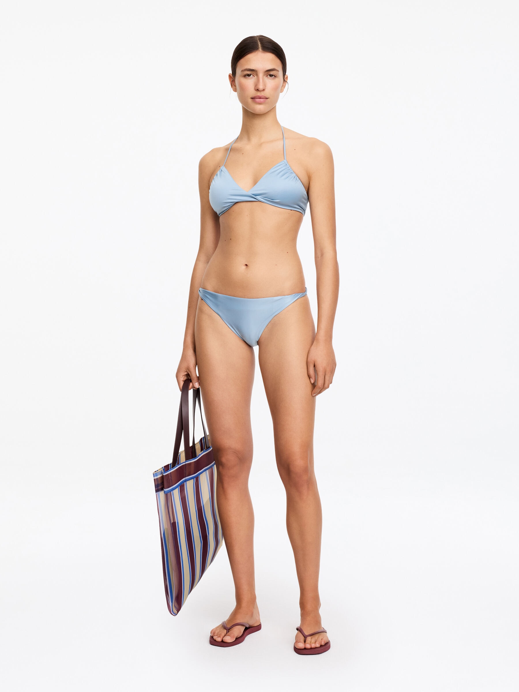 Shiny Bikini Briefs-#7E8EA6-19291
