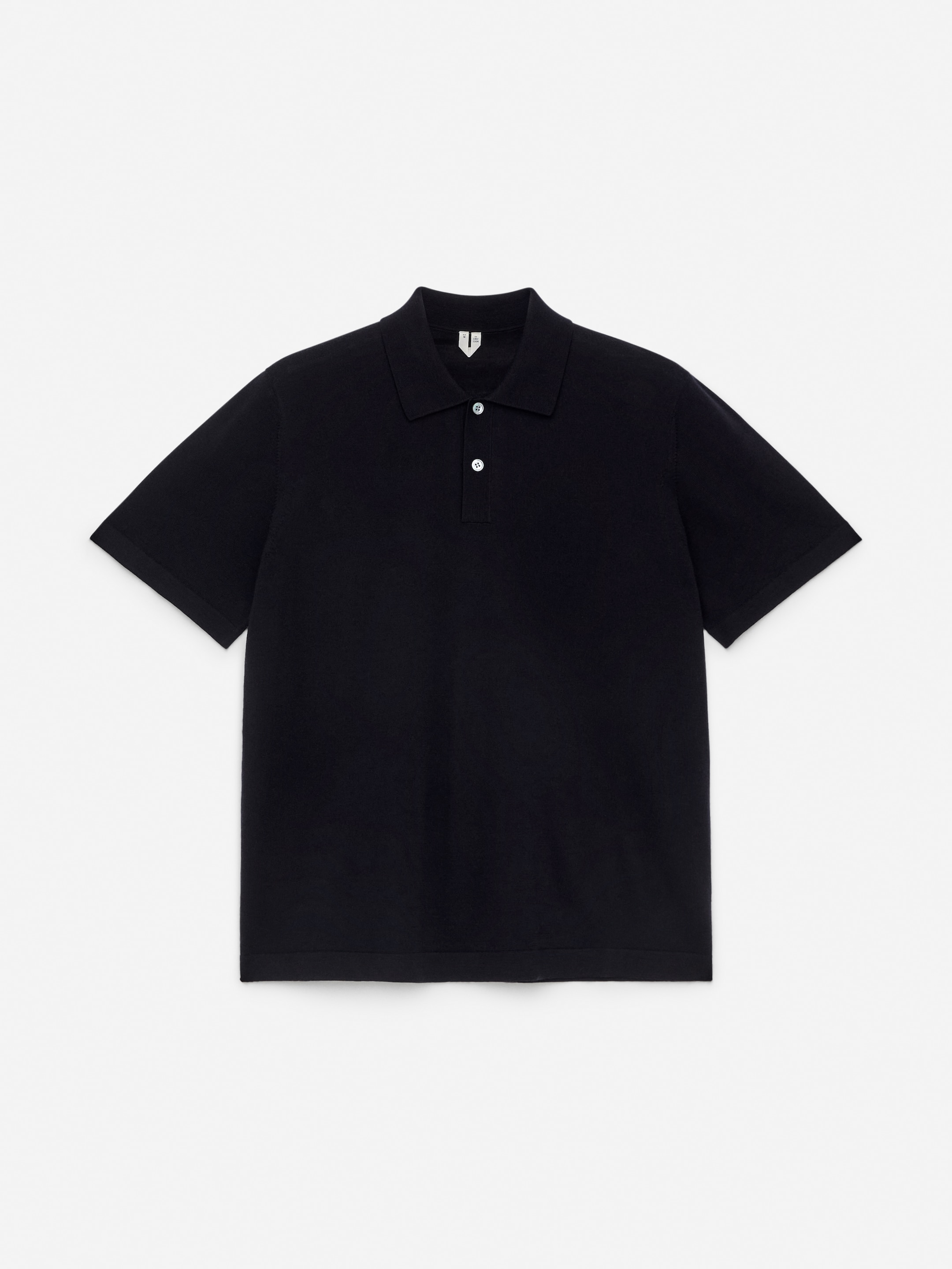 Grotere afbeelding bekijken: Poloshirt van wol - Donkerblauw - HEREN | H&M NL 1