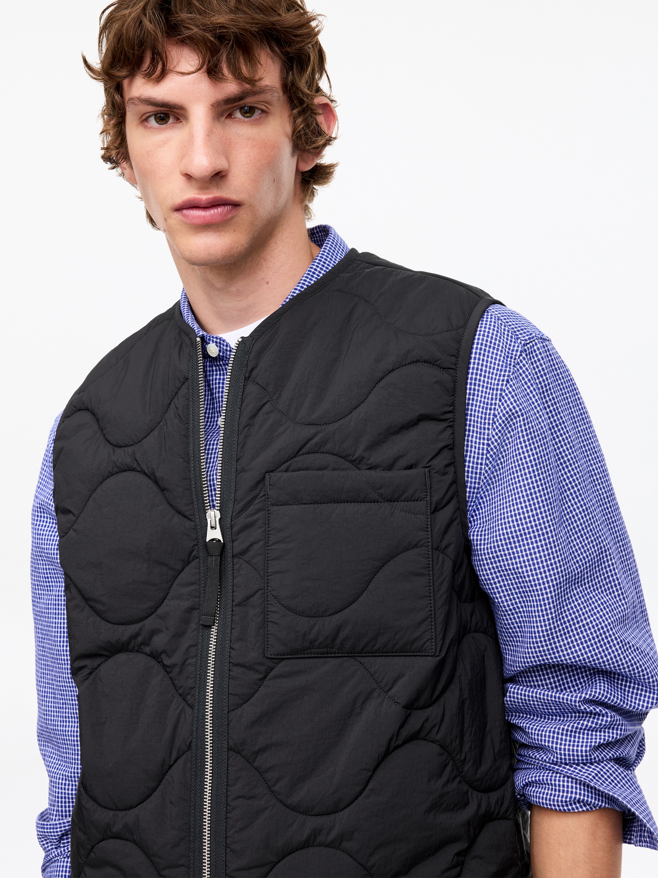 Gesteppte 2-in-1-Liner-Weste - Schwarz - Regular Fit - Men - StillMedia/Lookbook - 53