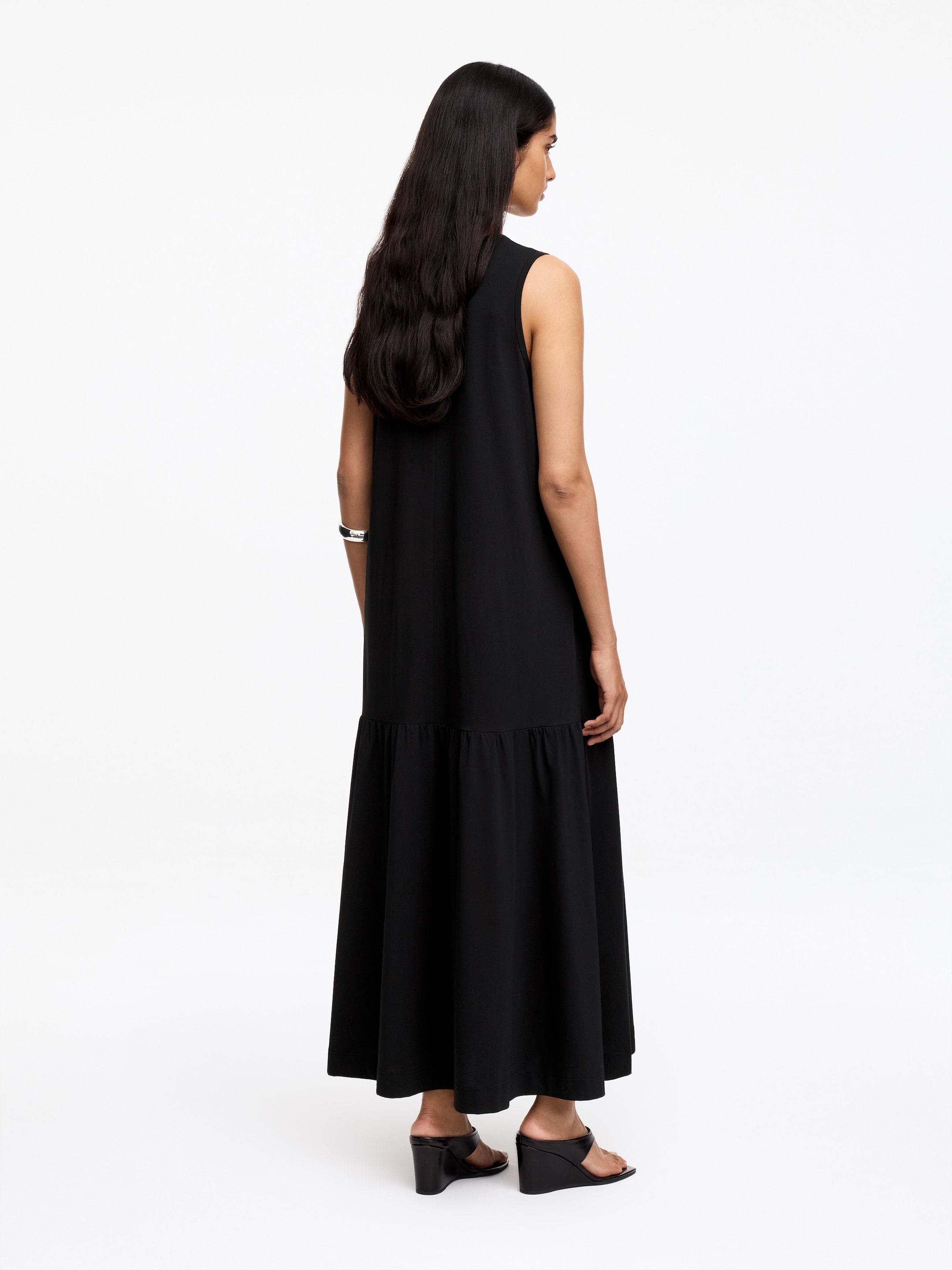 Sleeveless Midi Dress - Black - Regular fit - Women - StillMedia/Lookbook - 5