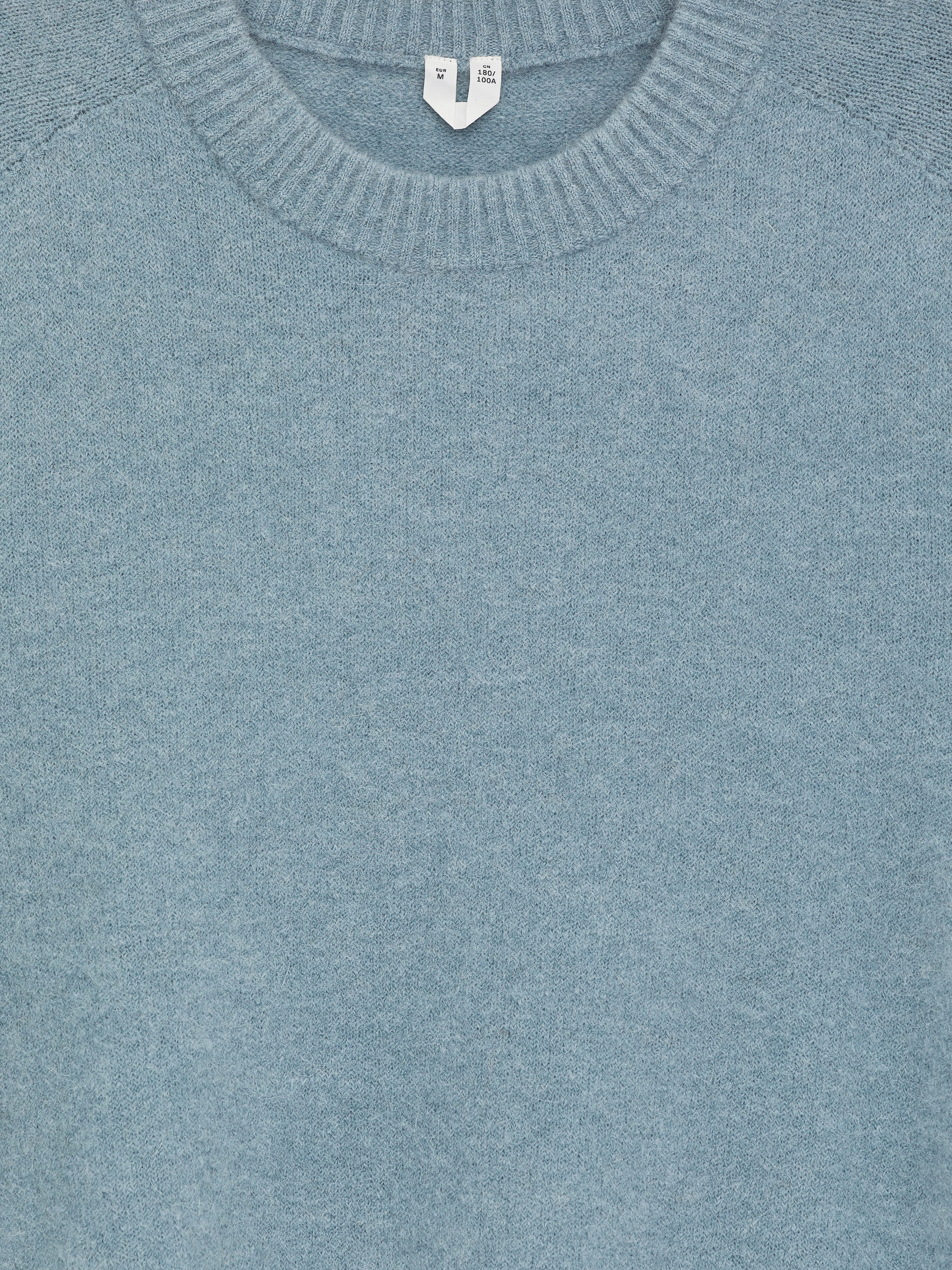 Alpaca-Merino Blend Jumper - Dusty Blue - Regular fit - Men - StillMedia/DescriptiveDetail - 2
