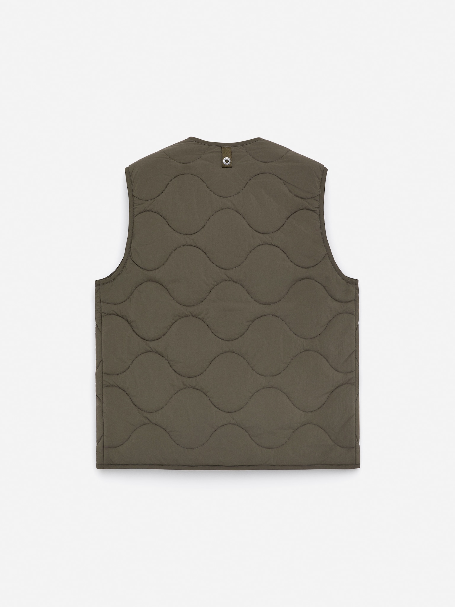 2-in-1 quiltet vest - Kakigrøn/Mørkeblå/Sort/Rødbrun/Blå/Grøn - 7