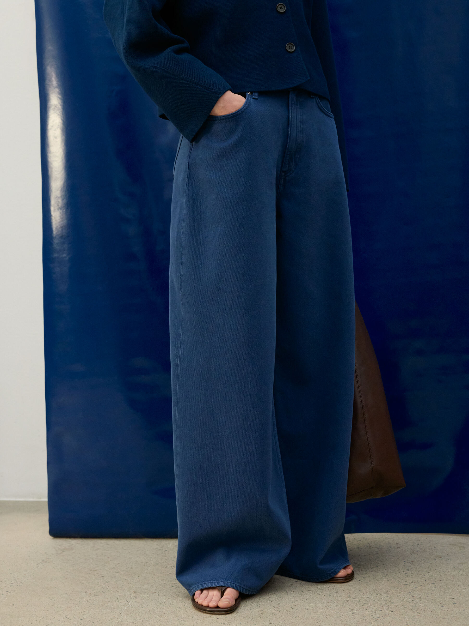 Jeans CEDAR wide oversize - Blu - Oversize - Women - StillMedia/Environmental - 1