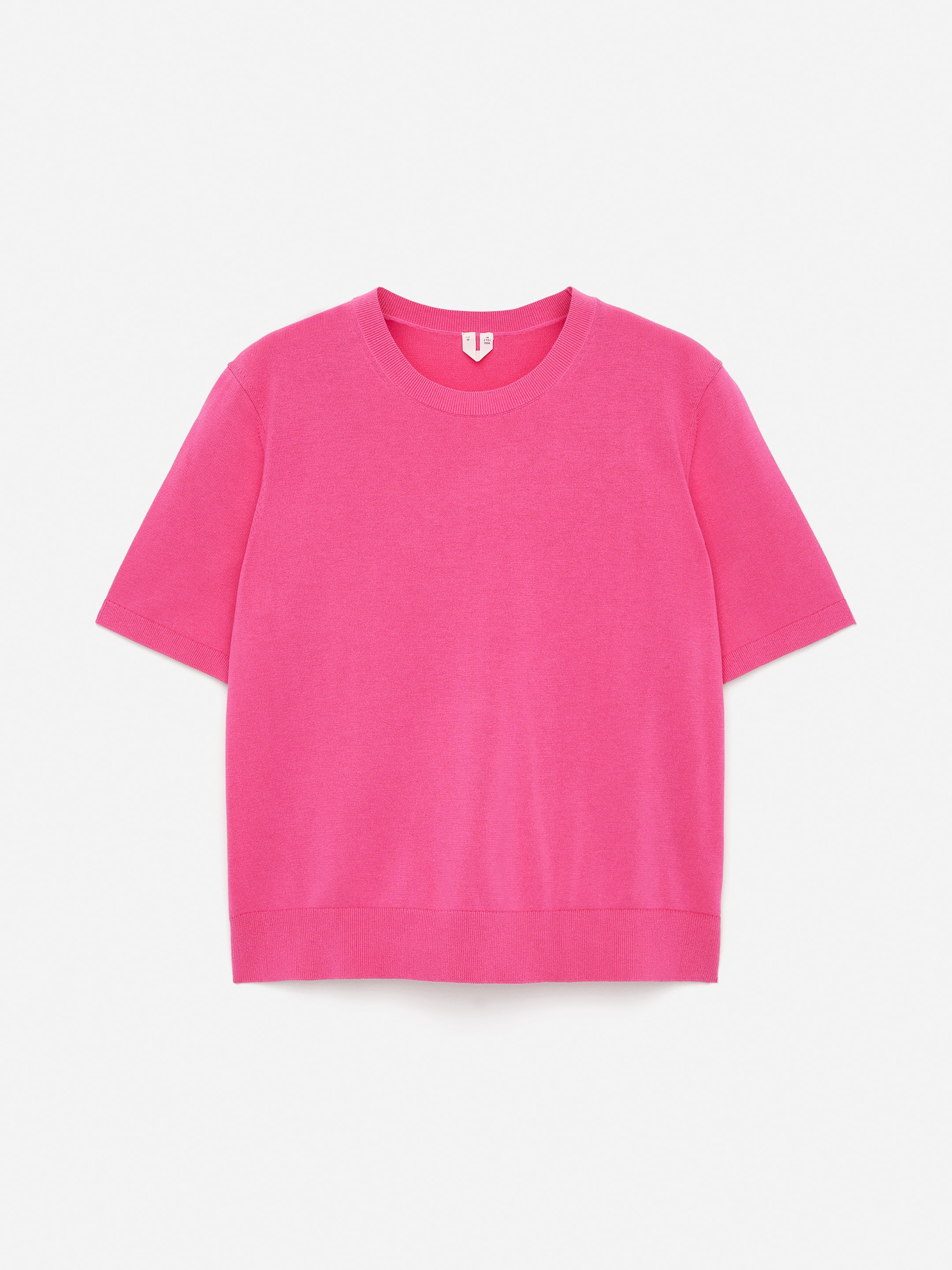 Zobrazit větší obrázek: Pletený top s krátkým rukávem - Pink - ŽENY | H&M CZ 1