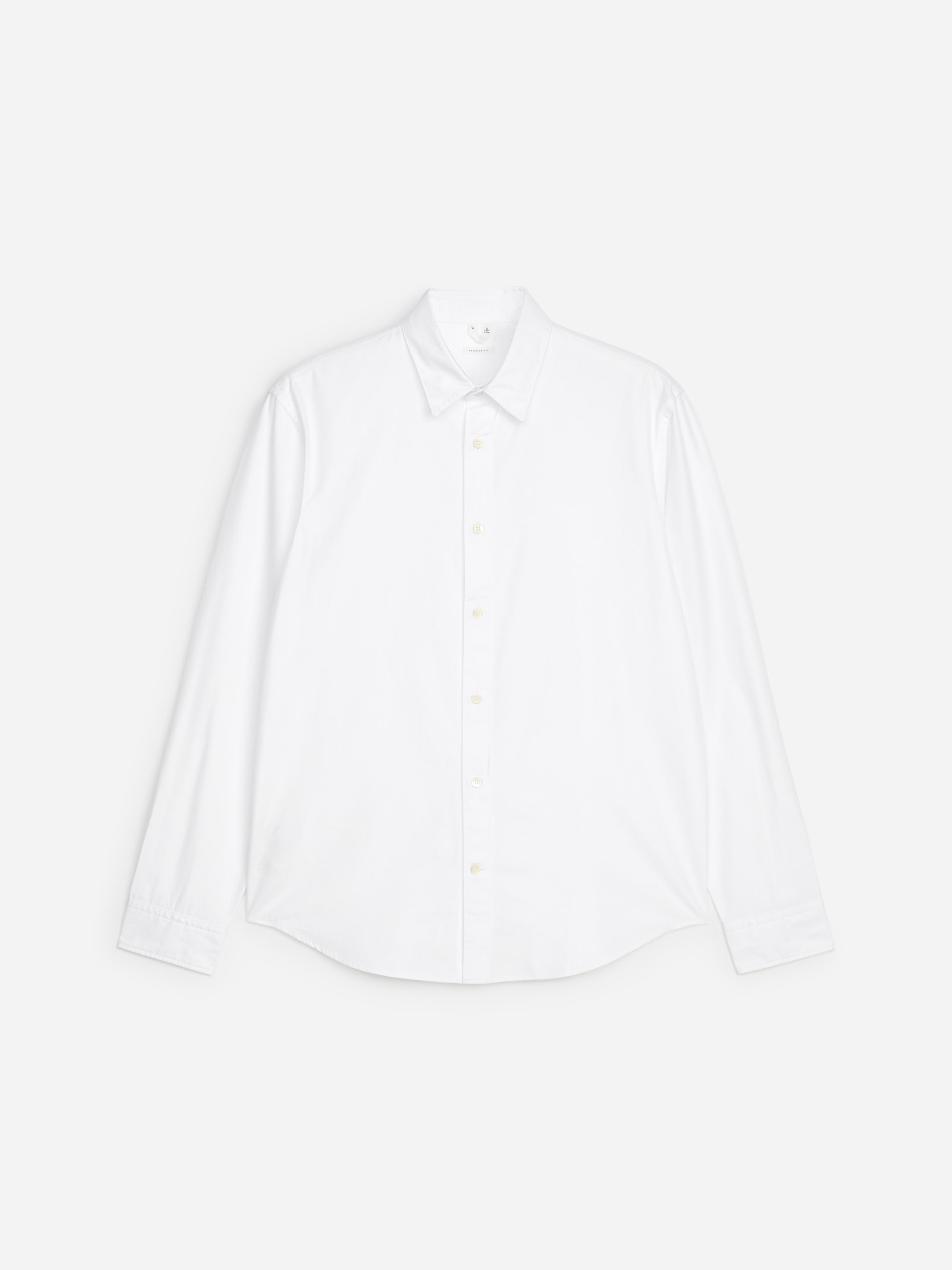 Cotton-Tencel Shirt - White - Regular fit - Men - StillMedia/DescriptiveStillLife - 1