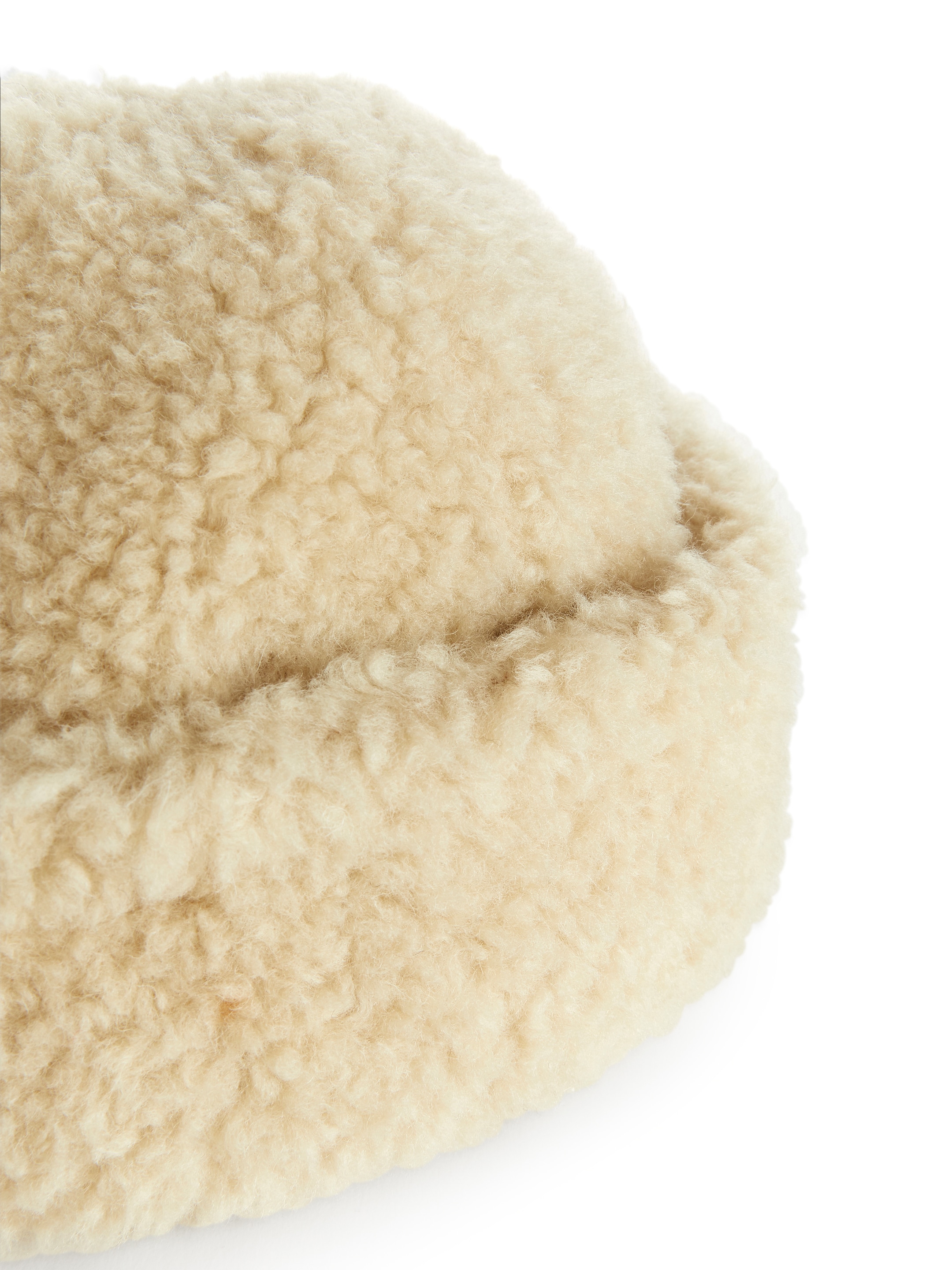 Cappello teddy in lana - Beige - Women - StillMedia/DescriptiveDetail - 1