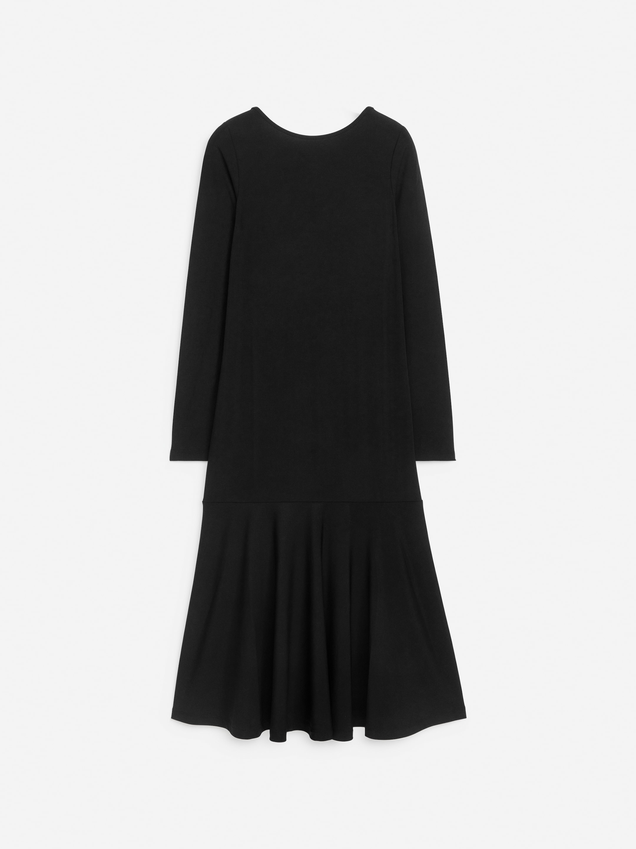 Midi Jersey Dress - Black - Regular fit - Women - StillMedia/DescriptiveStillLife - 1