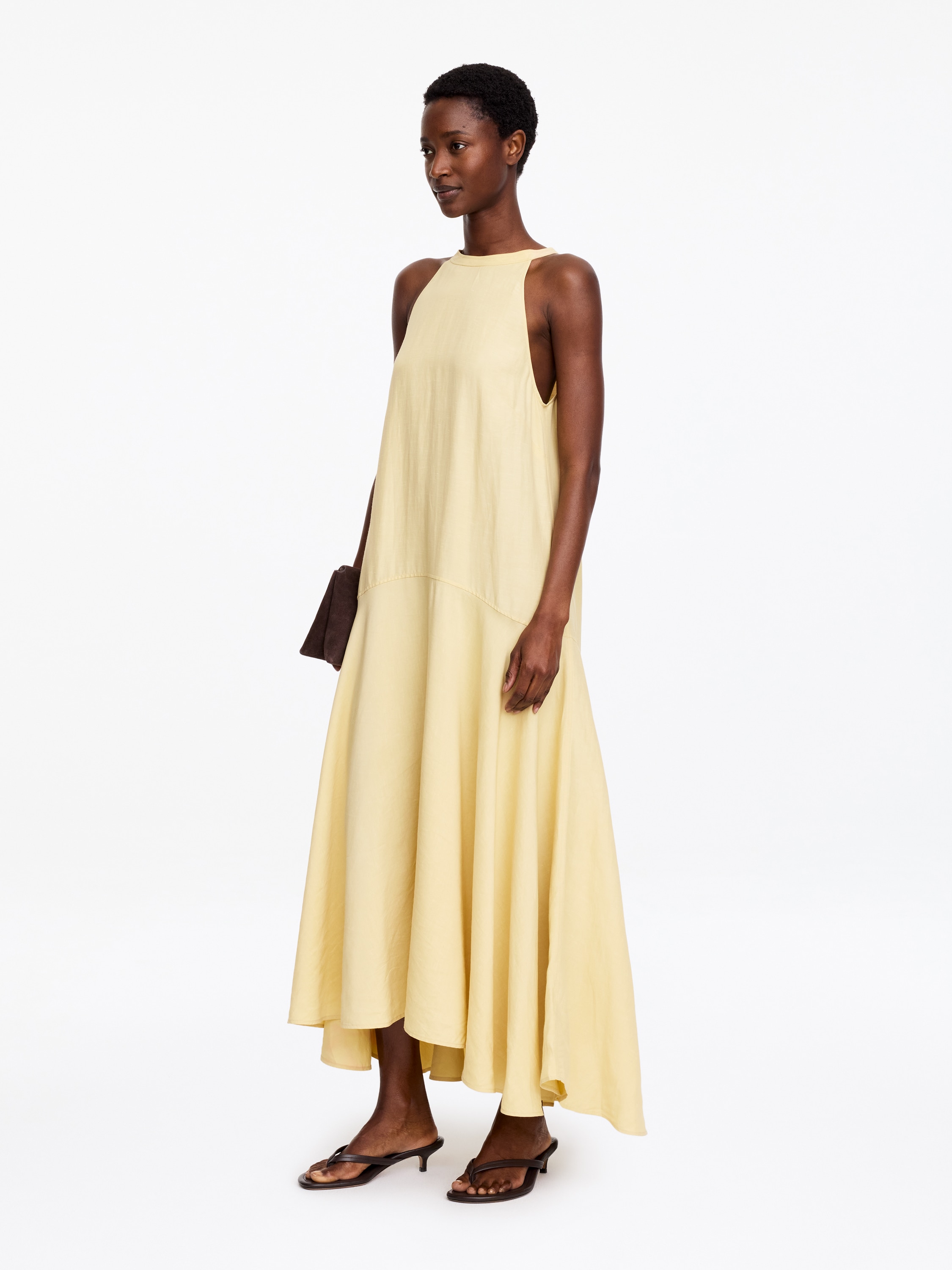 red shirt midi dress Midi Shirt Dress in Structured Cotton Silk – Akris Inc
