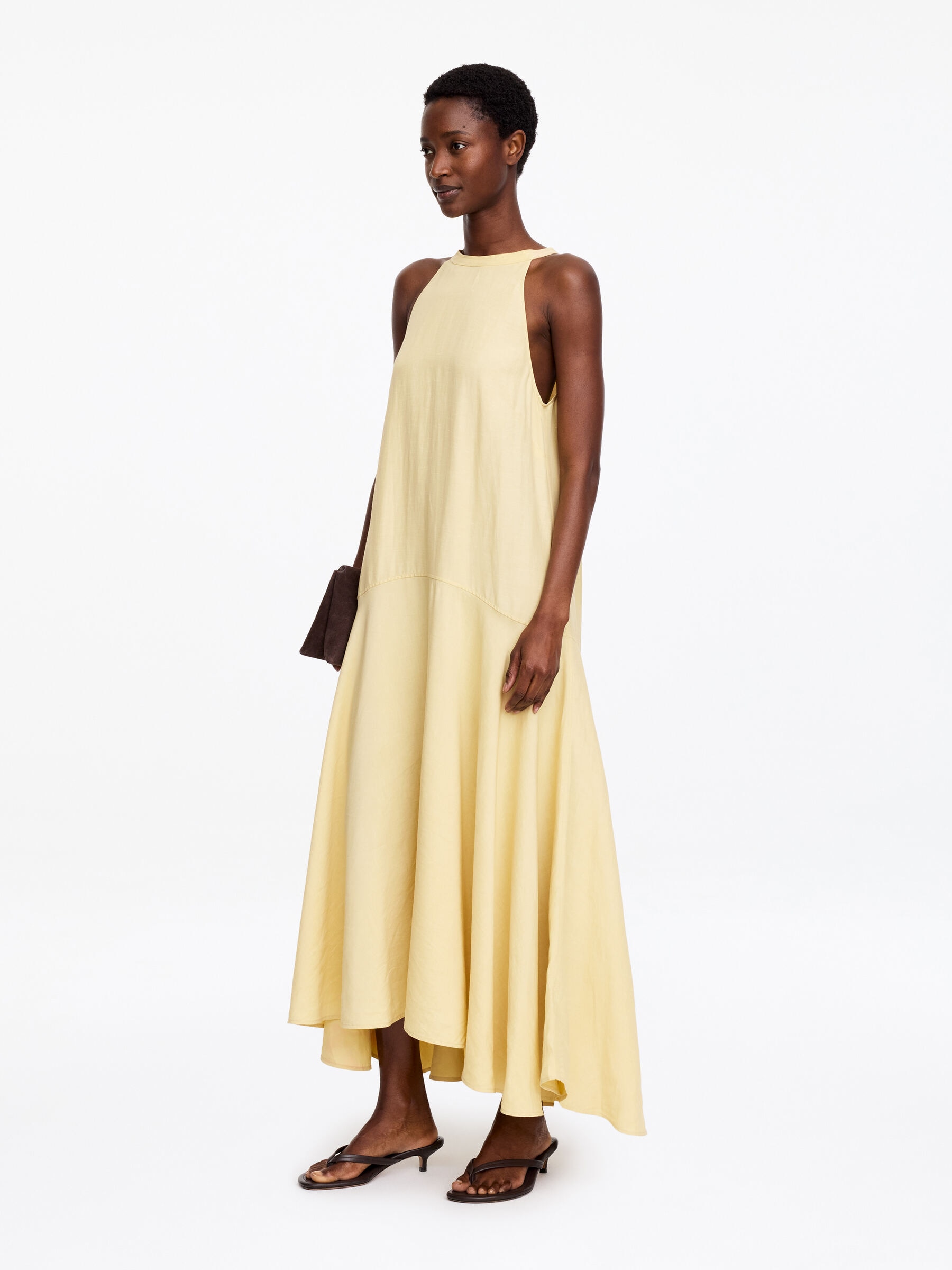 Neckholder-Kleid - Gelb - Regular Fit - Women - StillMedia/Lookbook - 2