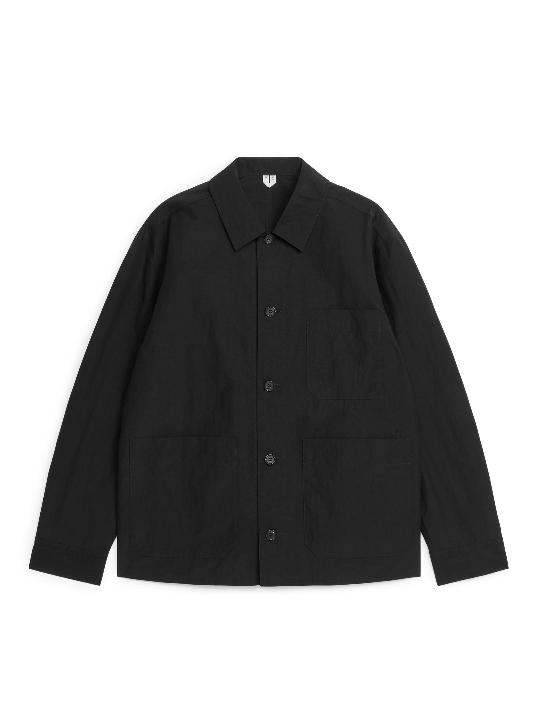 Overshirt aus Baumwolle und Nylon - Schwarz - Regular Fit - Herren - StillMedia/DescriptiveStillLife - 1