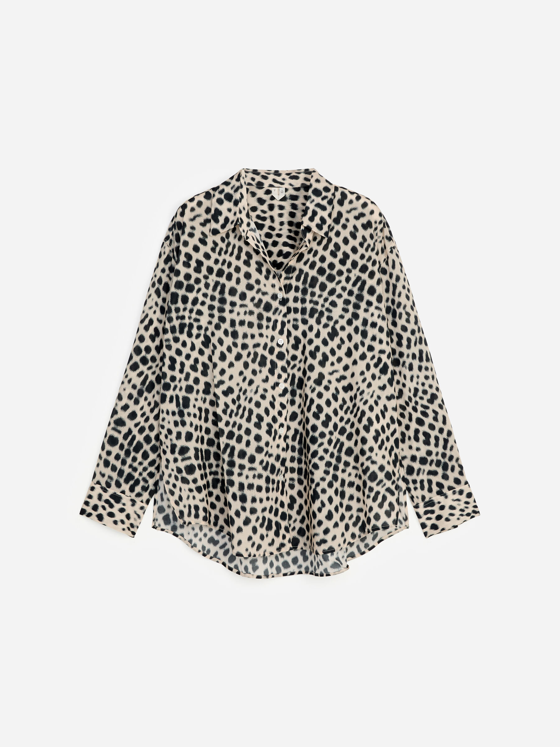 Camisa tipo popover en mezcla de lyocell-#272627-19273