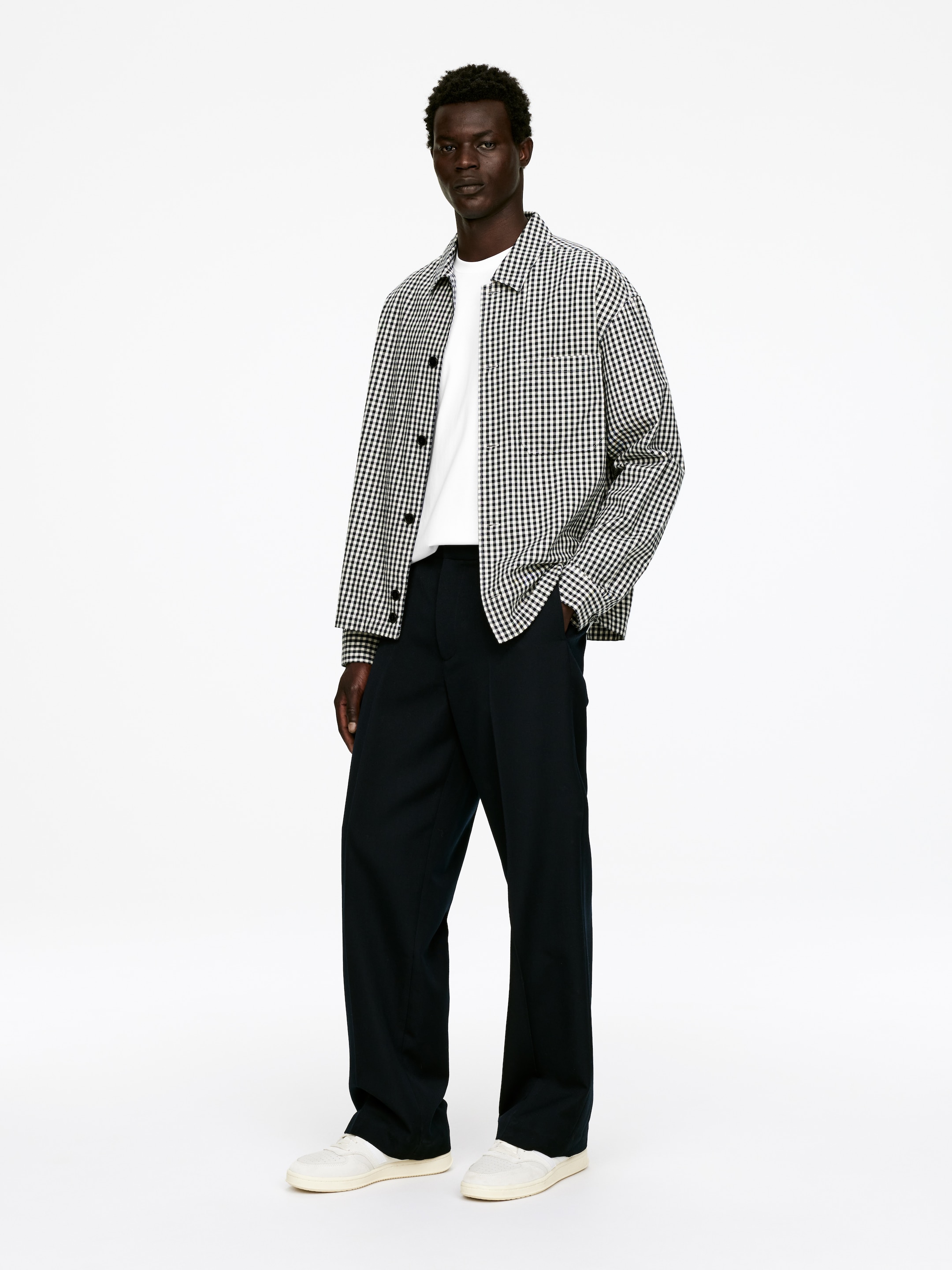 Größeres Bild anzeigen: Lockeres T-Shirt, 220 g/m² - Weiß - Men | H&M AT 3