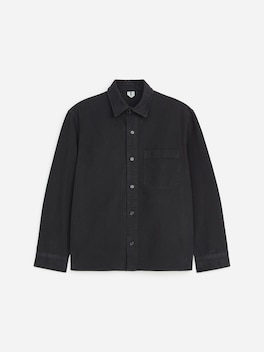 Overshirt i bomullstwill