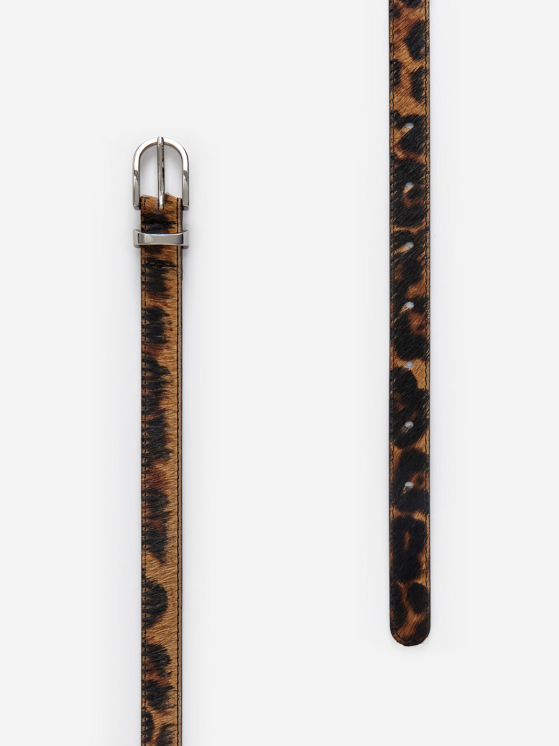 Leather Belt - Black/Beige - Women - StillMedia/DescriptiveDetail - 1