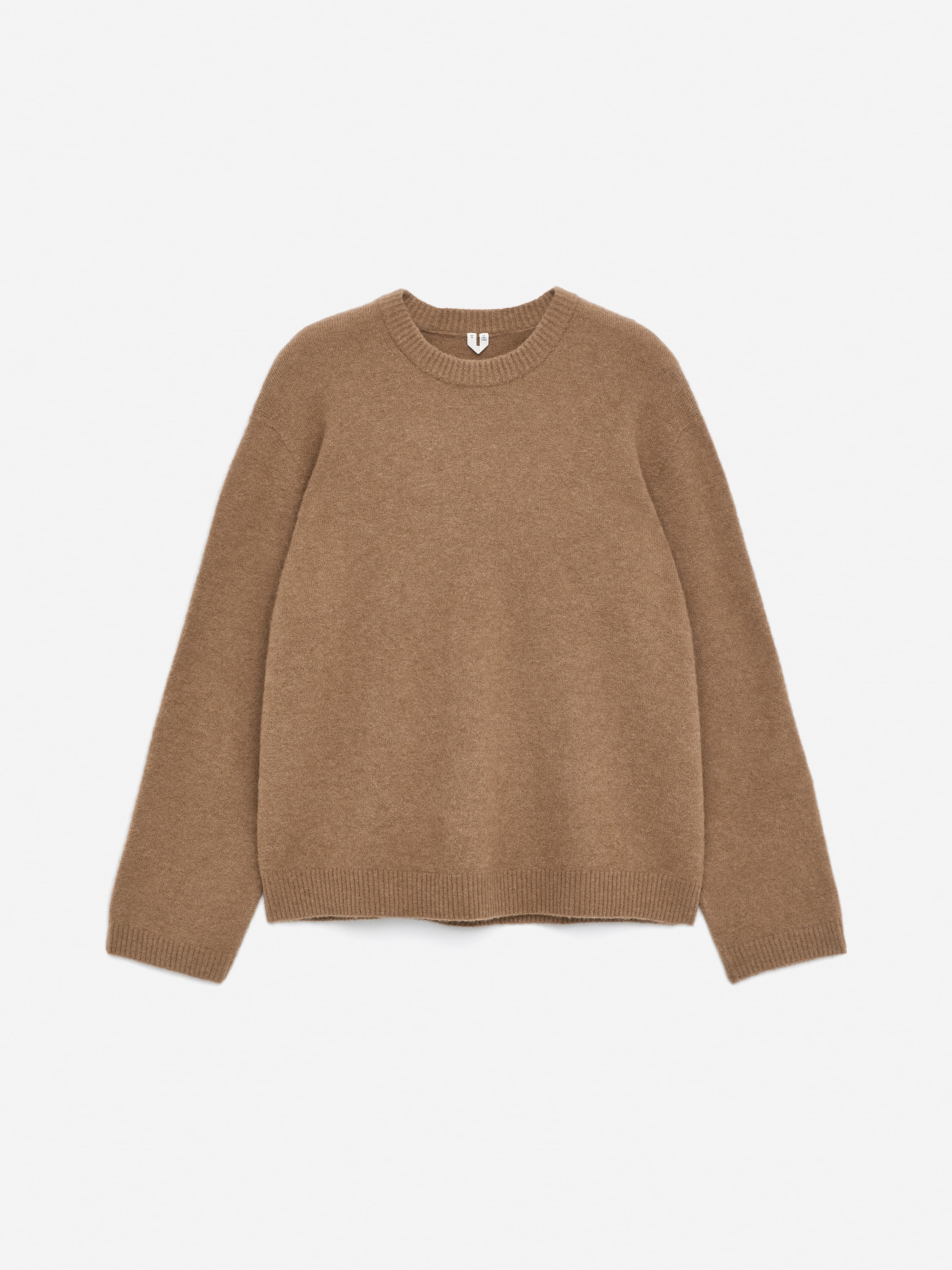 Maglione in misto alpaca e lana - Beige/Blu