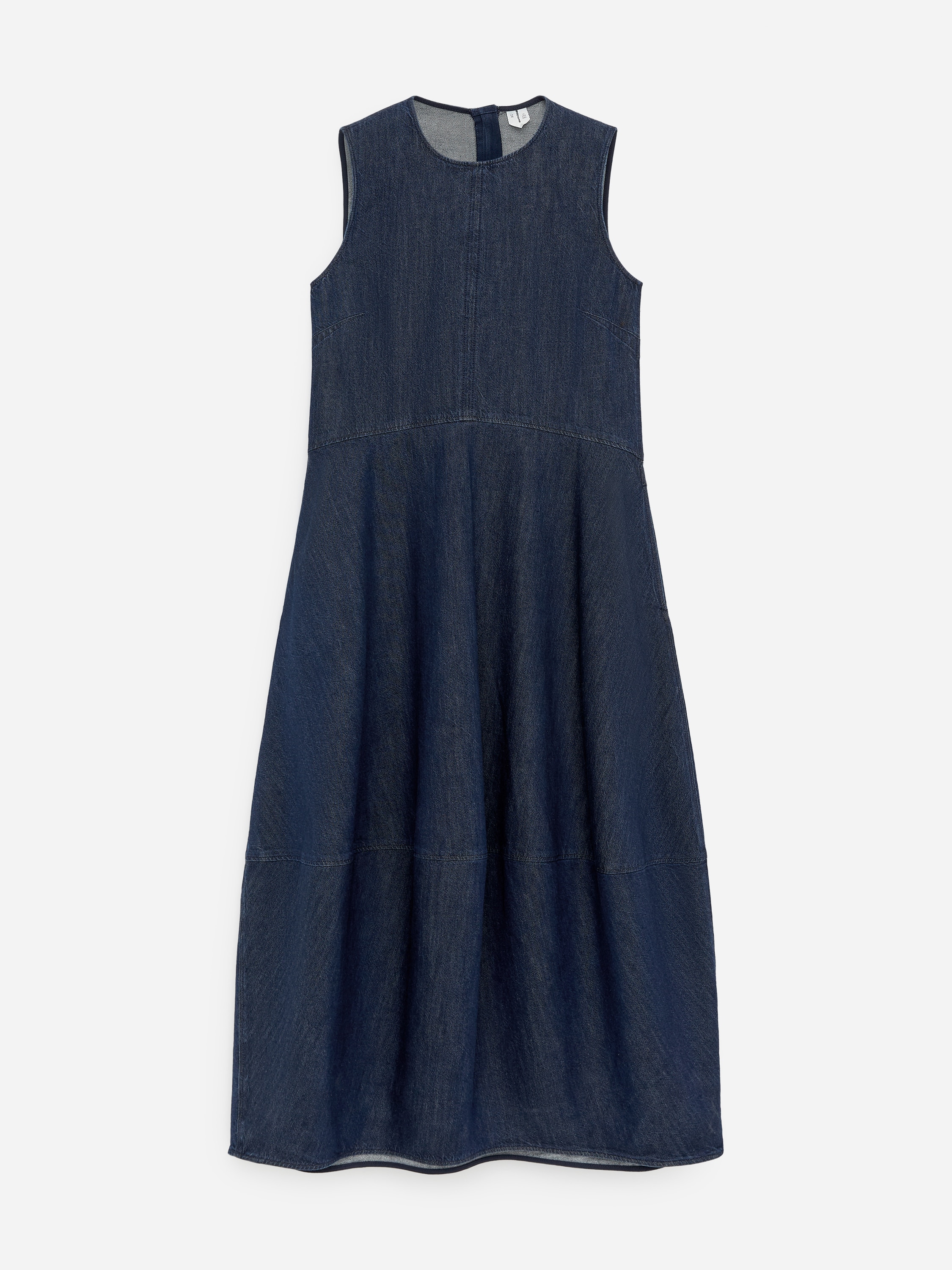 Robe barrel en jean - Bleu foncé