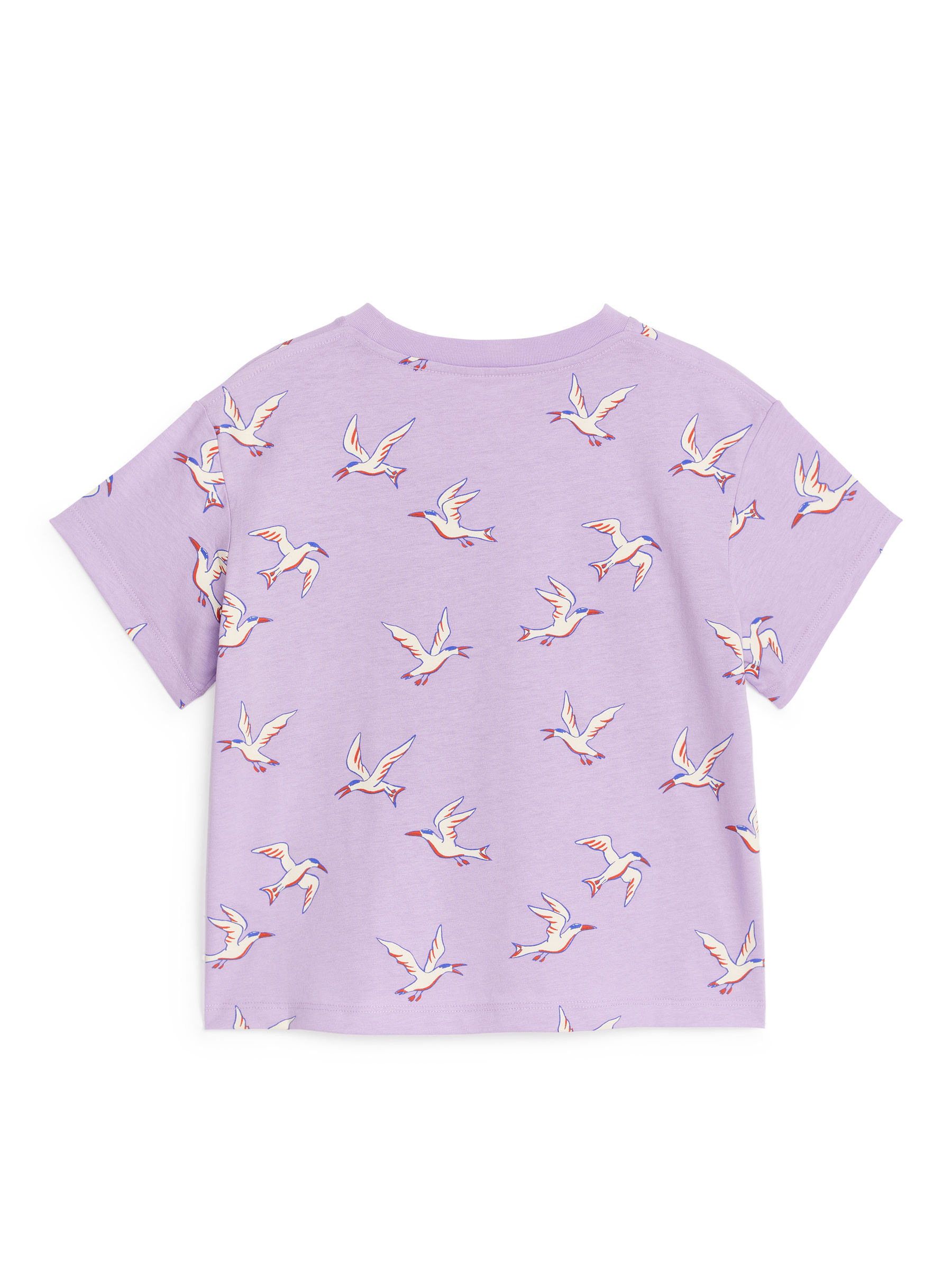 Szeroki T-shirt - Liliowy - Obszerny - Children - StillMedia/DescriptiveStillLife - 2