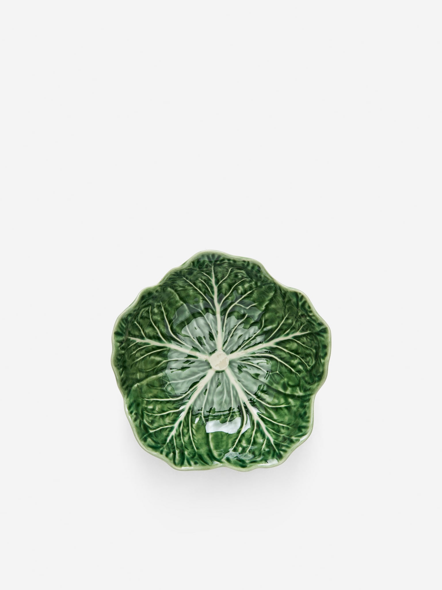 Bordallo Pinheiro Cabbage Bowl 17 cm - Green - 3