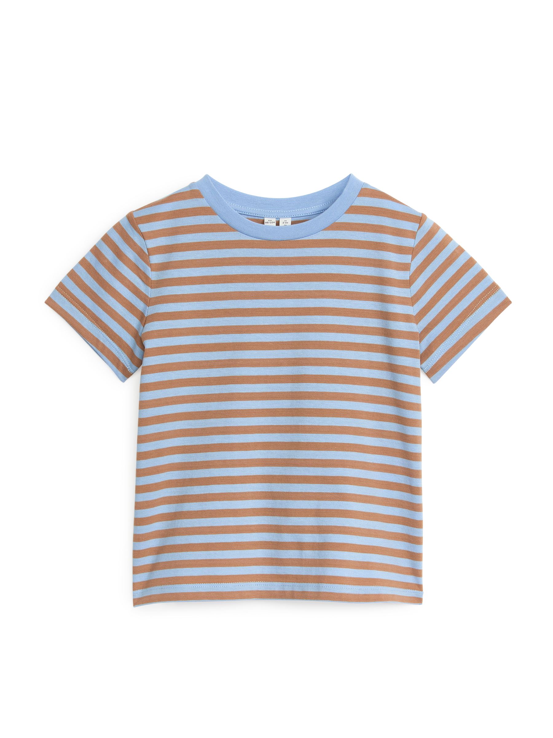 Camiseta de rayas - Azul claro/Marrón - Corte estándar - Children - StillMedia/DescriptiveStillLife - 3