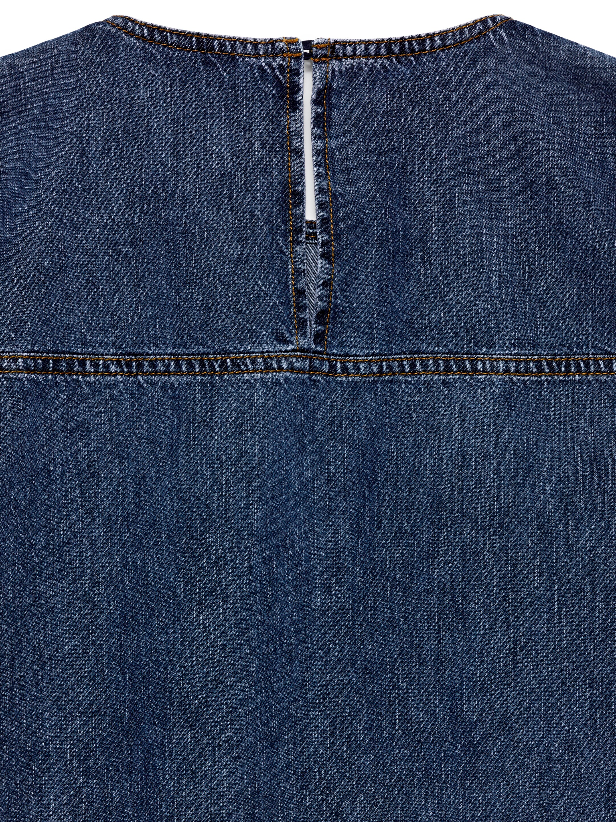Ingrandisci l'immagine: Denim Top - Dark Blue - DONNA | H&M CH 2
