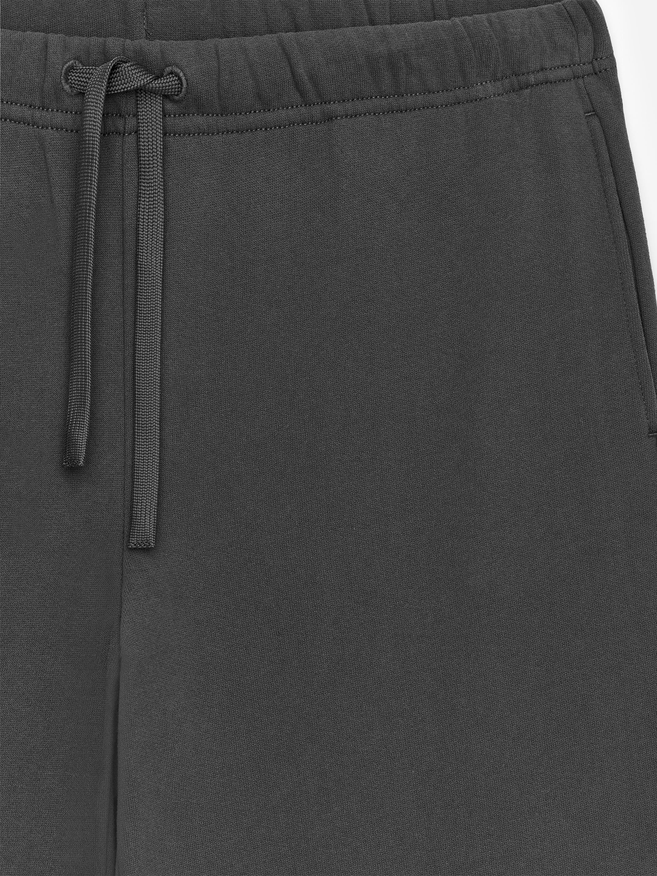 Pantalones deportivos de algodón - Gris jaspeado - Corte estándar - Women - StillMedia/DescriptiveDetail - 1