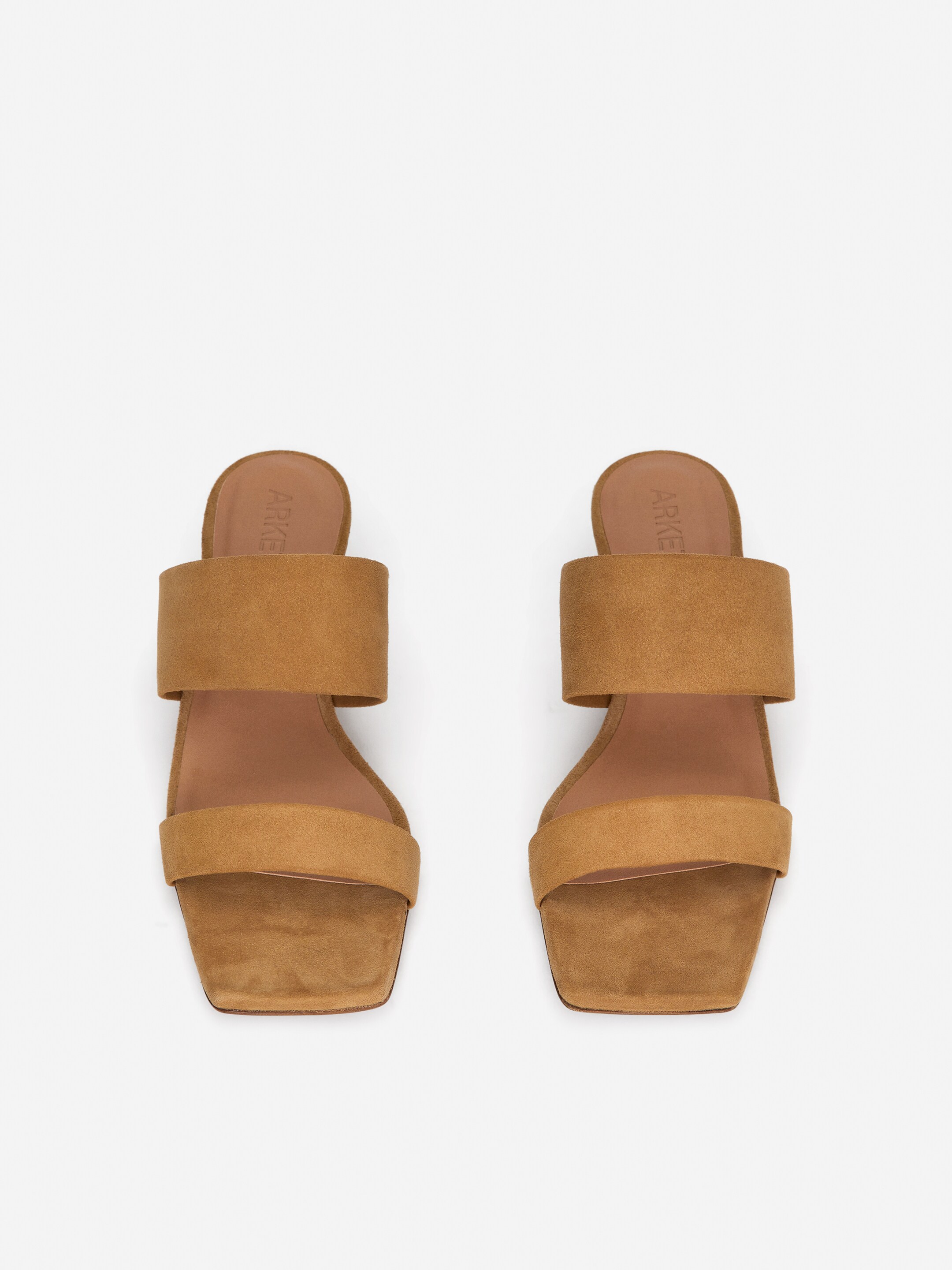Ver imagen más grande: Sandalias de cuña de ante - Beige - MUJER | H&M ES 5